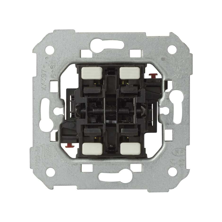 75397-39 - Grupo de 2 conmutadores 10 AX 250V~ con sistema de embornamiento rápido Simon 75