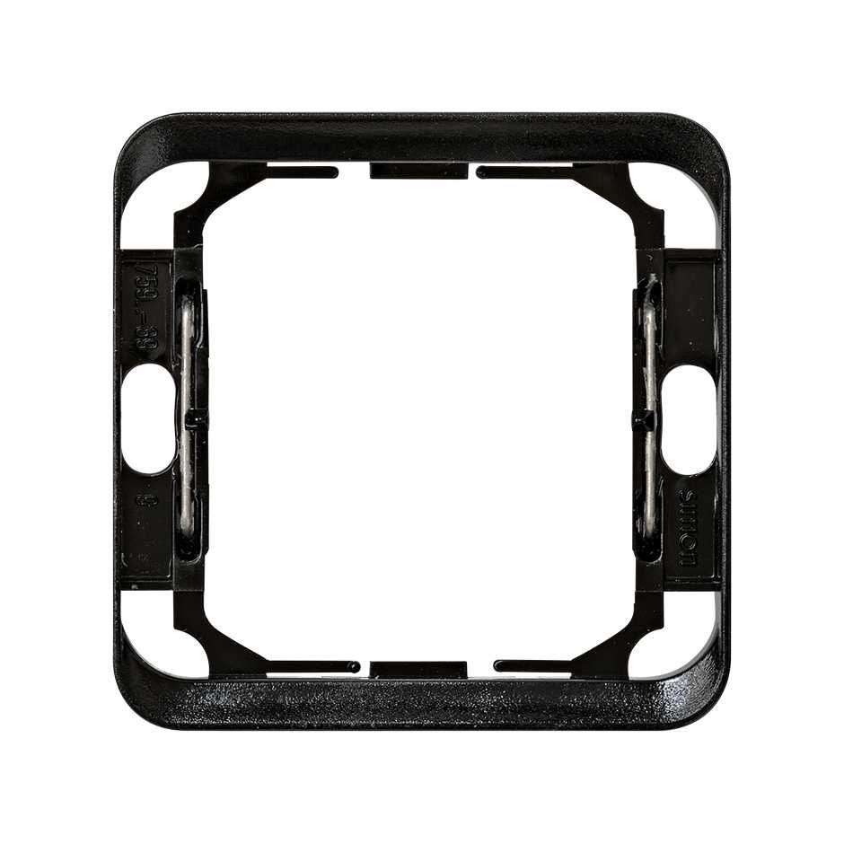 75907-39 - Pieza intermedia para 1 elemento negro Simon 75