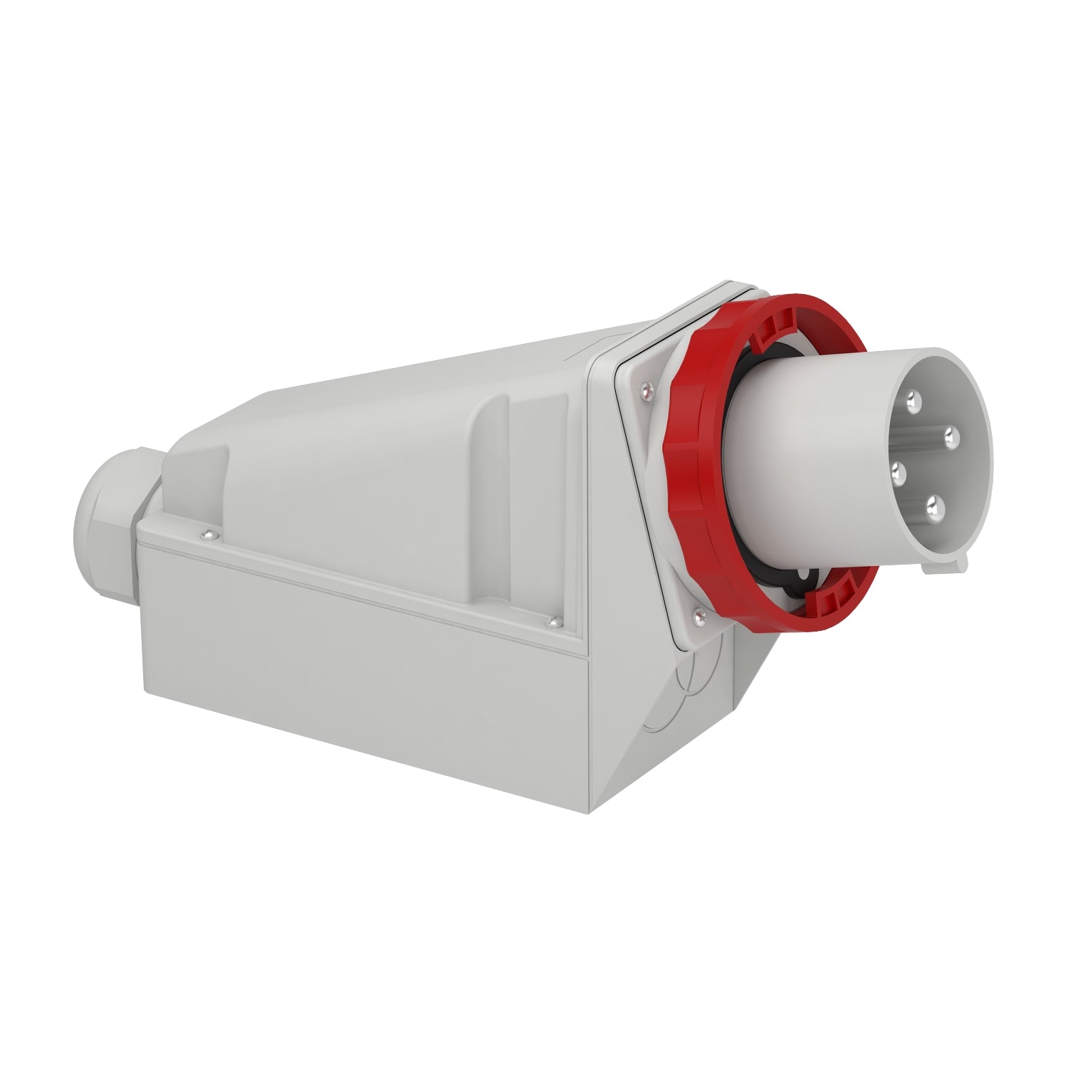 81594 - PratiKa Clavija mural - 125 A - 3P + E - 380...415 V AC - IP67 Schneider