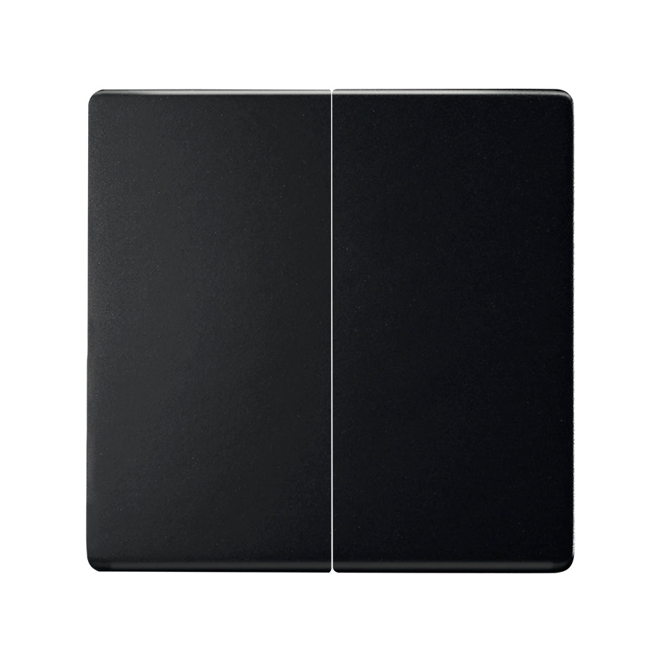 8200026-098 - Tecla doble para mecanismos de mando negro mate Simon 82 Concept