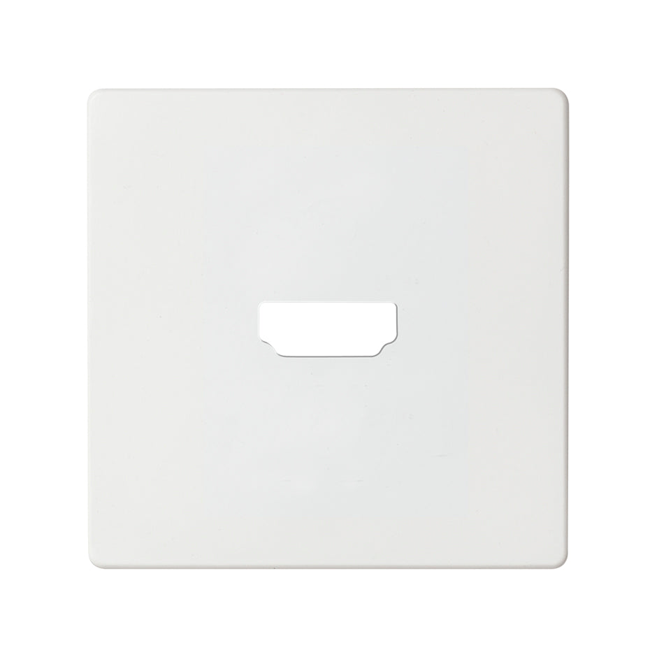 8201094-090 - Placa para conector HDMI v1.4 blanco mate Simon 82 Concept