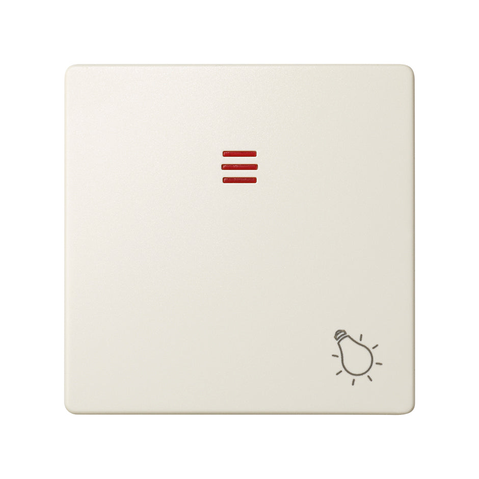 82016-31 - Tecla individual con visor y grabado luz marfil Simon 82