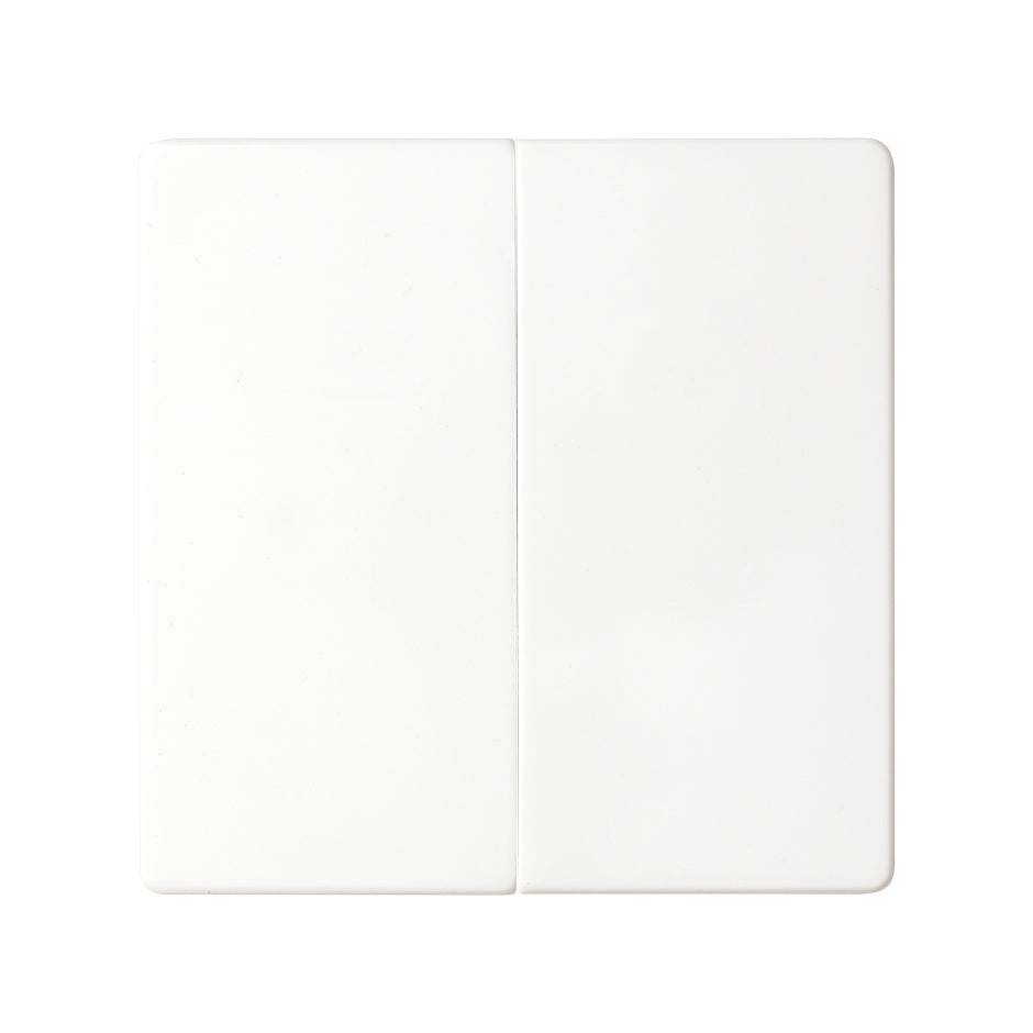 8202026-030 - Tecla doble para mecanismos doble blanco Simon 82