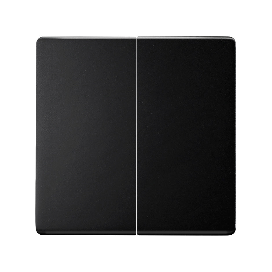 8202126-098 - Tecla doble para mecanismos doble negro mate Simon 82 Concept
