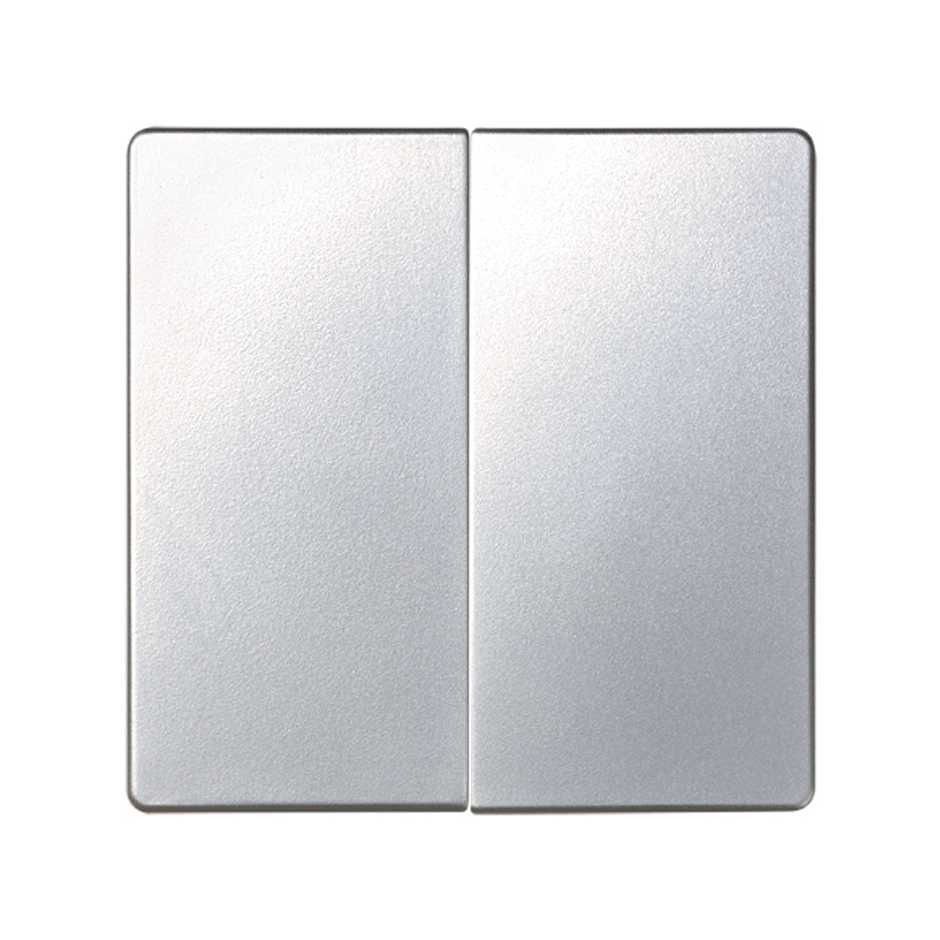 82026-33 - Tecla doble para mecanismos de mando aluminio Simon 82