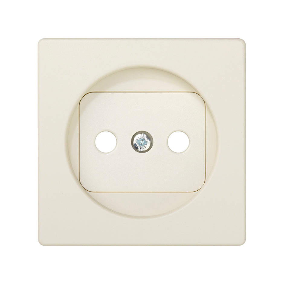82040-31 - Tapa con dispositivo de seguridad para la base de enchufe bipolar marfil Simon 82