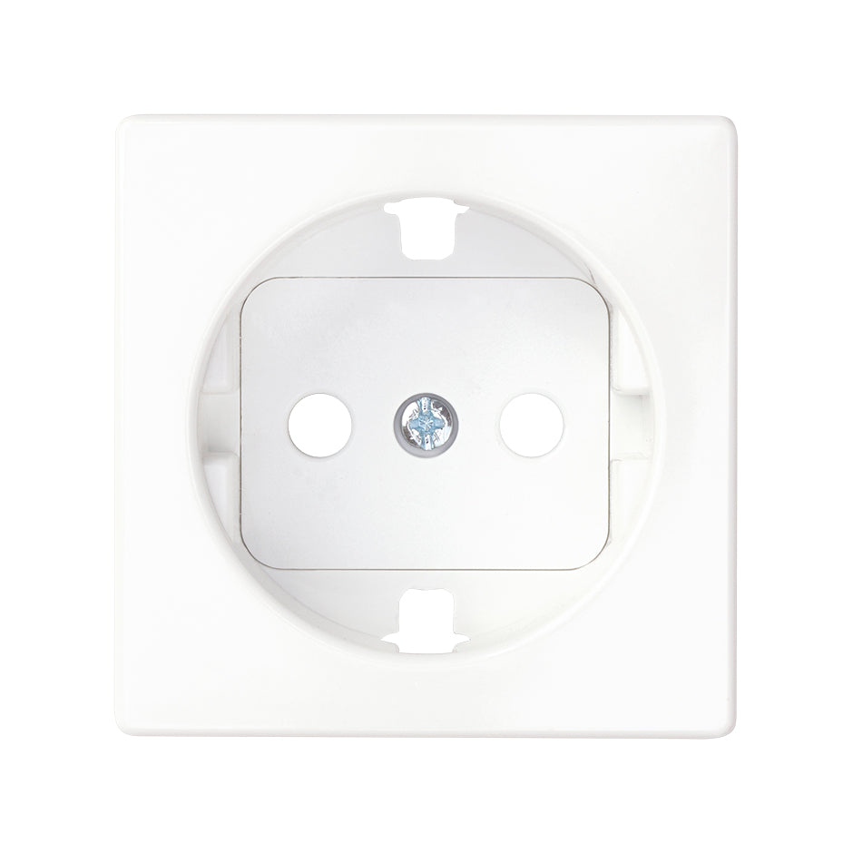 82041-30 - Tapa con dispositivo de seguridad para la base de enchufe schuko blanco Simon 82