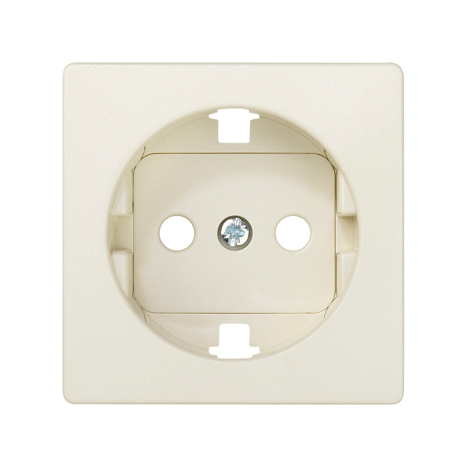 82041-31 - Tapa con dispositivo de seguridad para la base de enchufe schuko marfil Simon 82