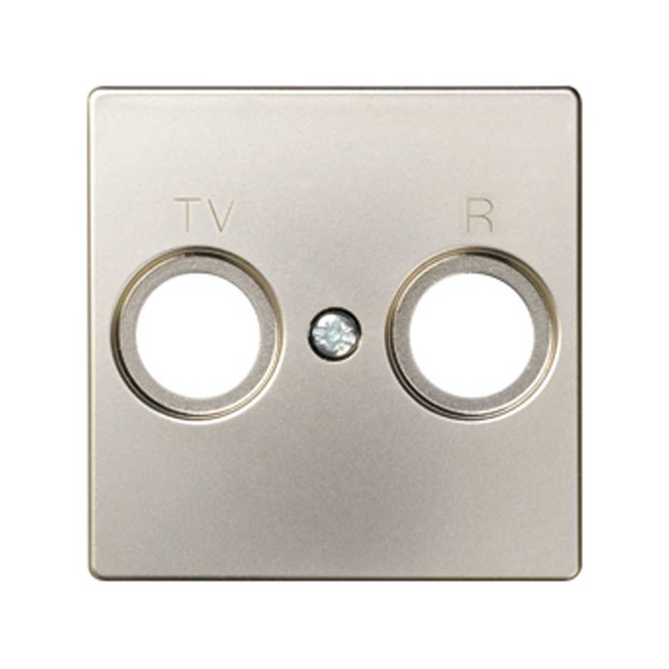 82053-34 - Placa para tomas inductivas de R-TV cava Simon 82