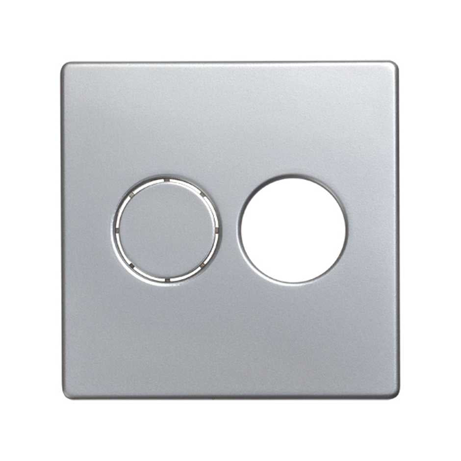 82082-33 - Tapa para toma de altavoz estéreo aluminio Simon 82