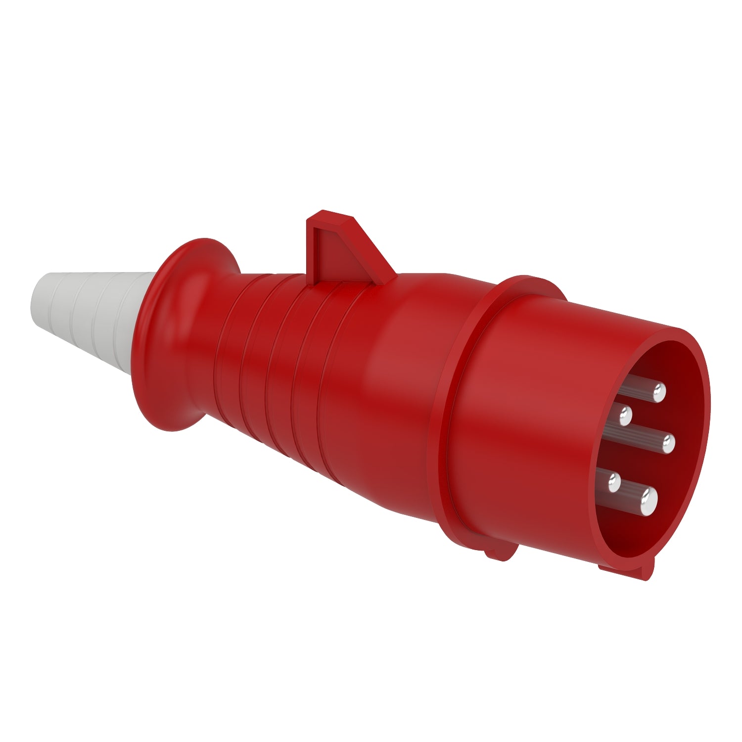 83903 - PratiKa wander plug - straight - 16 A - 3P + N + E - 380...415 V AC - IP44 Schneider