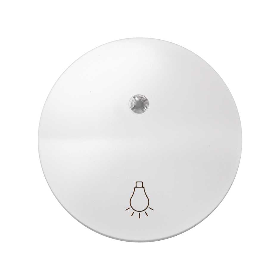 88016-30 - Tecla individual con visor y grabado luz blanco Simon 88