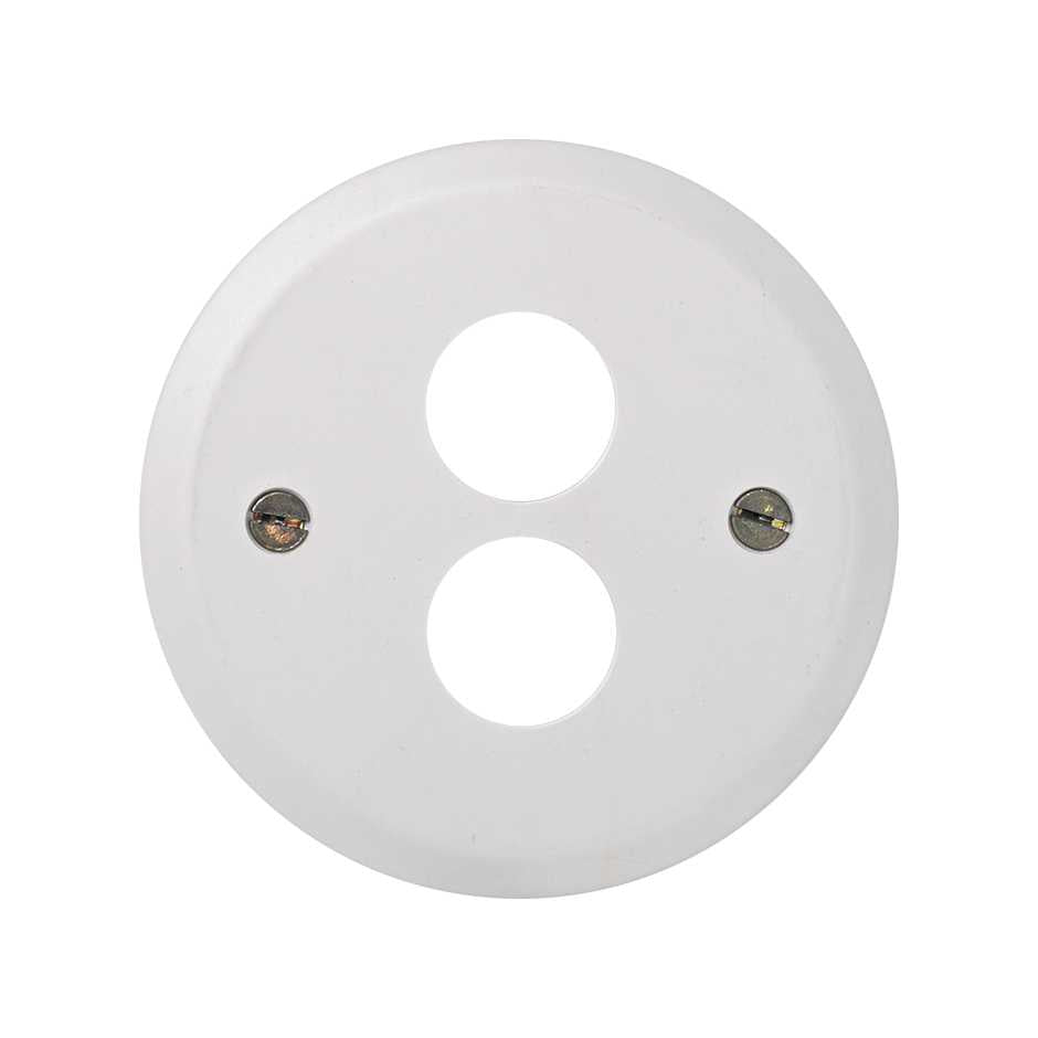 88082-30 - Tapa para toma de altavoz estéreo blanco Simon 88