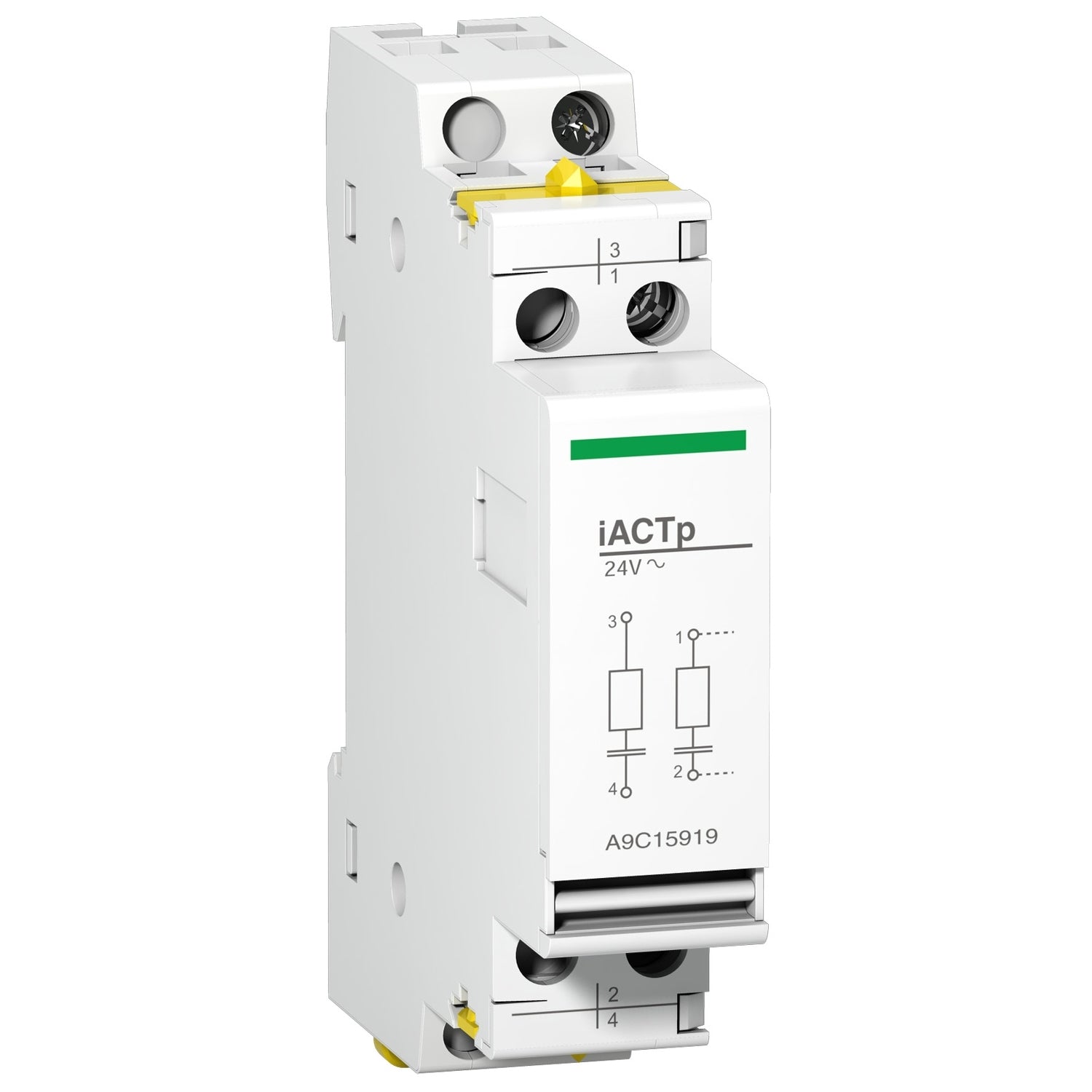 A9C15919 - Bloque de filtrado de bobina Acti9 iACTp 12-48 V CA Schneider