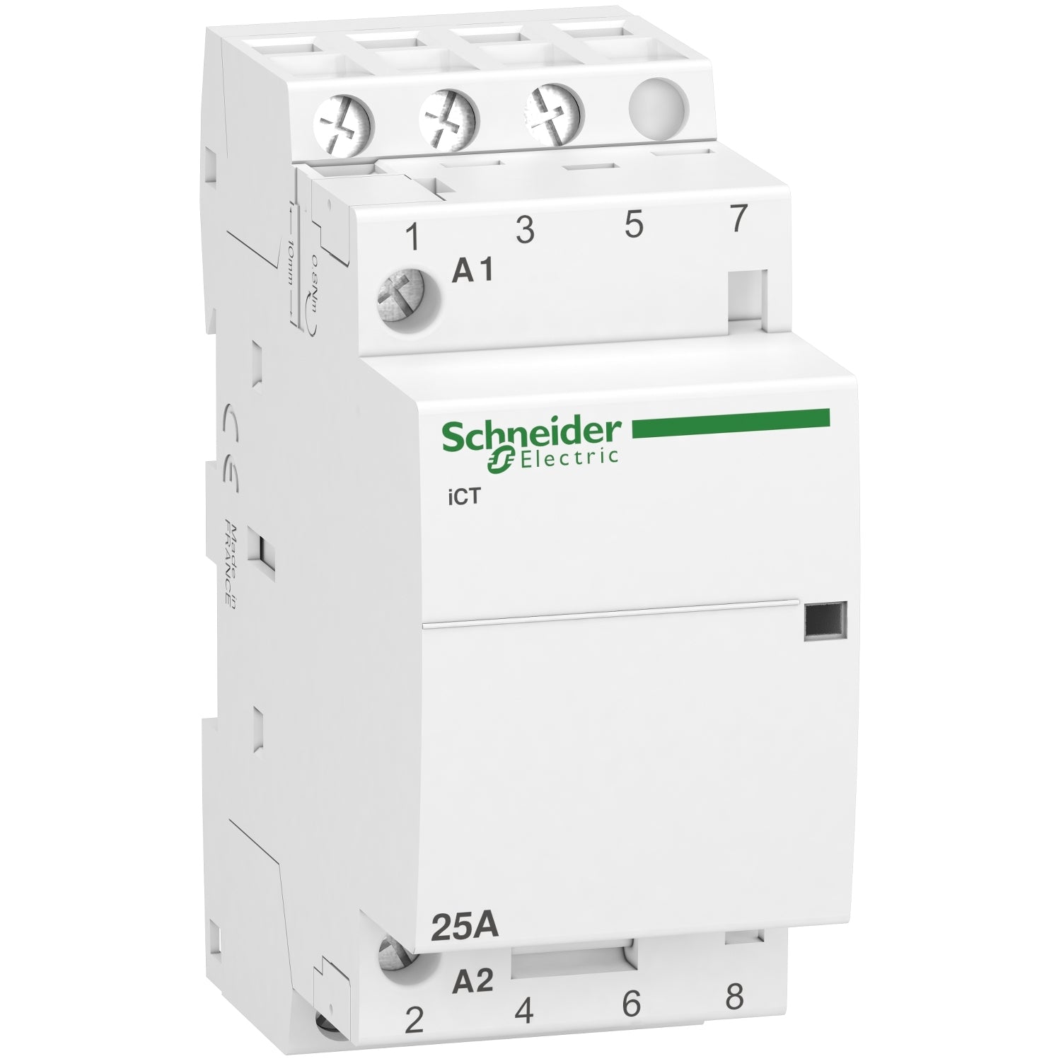 A9C20833 - Contactor Schneider modular Acti9 iCT 25A 3P 3 NA 230/240V CA