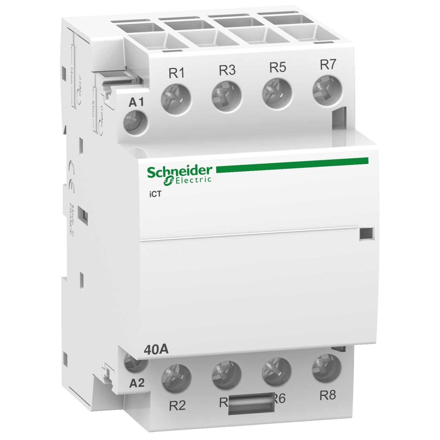 A9C20847 - Contactor Schneider modular Acti9 iCT 40A 4P 4 NC 230/240V CA