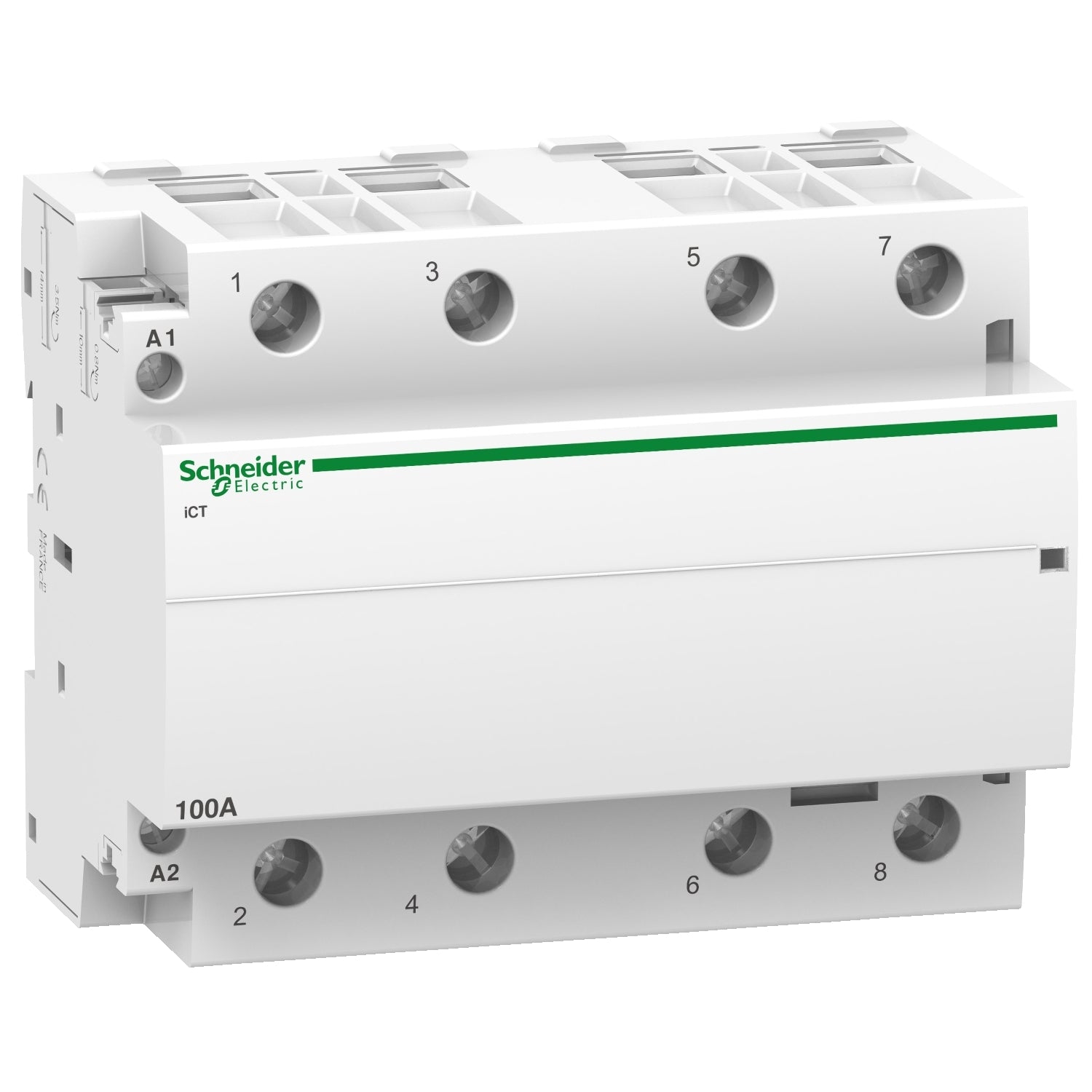 A9C20884 - Contactor Schneider modular Acti9 iCT 100A 4P 4 NA 230/240V CA