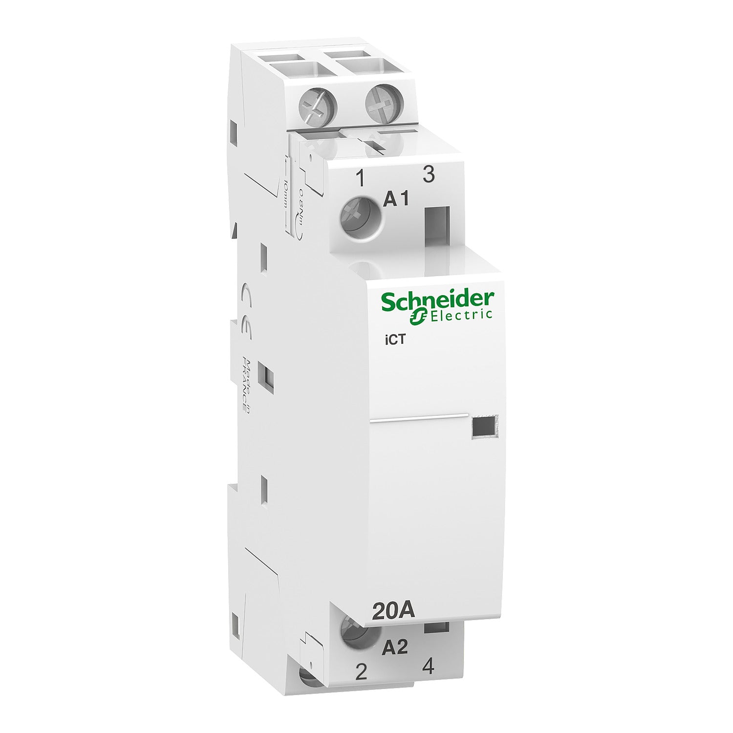 A9C22722 - Contactor Schneider modular Acti9 iCT 20A 2P 2 NA 230/240V CA