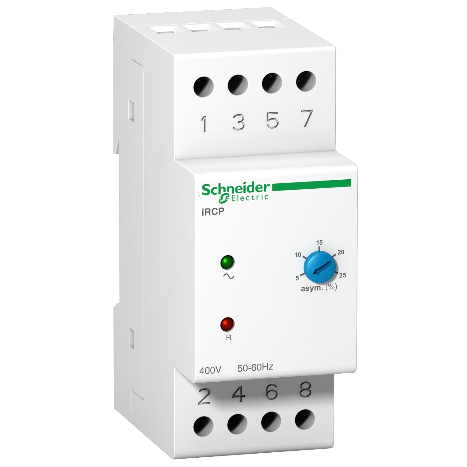 A9E21180 - Relé de control de fases Acti9 iRCP 1 A/C 8 A 400 V Schneider