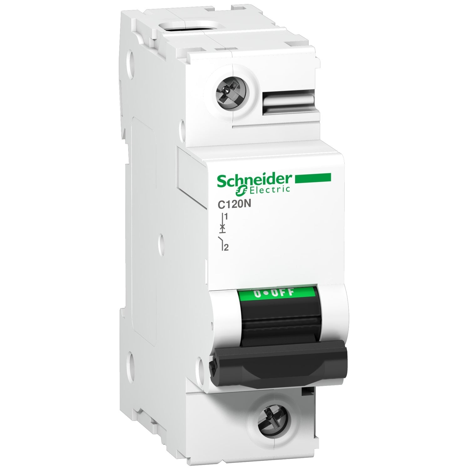 A9N18357 - Interruptor Magnetotérmico Unipolar Acti9 C120N 1P 80A Curva C 10kA Schneider