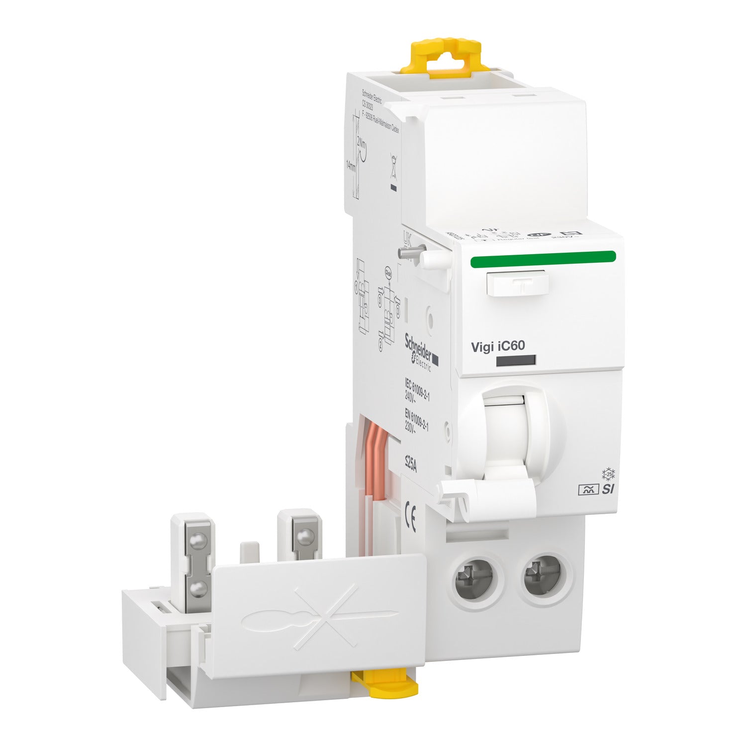 A9Q31225 - Interruptor Diferencial Vigi Acti9 Vigi iC60 2P 25A 30mA A-SI (Superinmunizado) Schneider