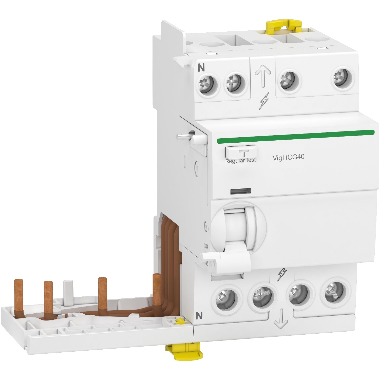 A9Y76740 - Interruptor Diferencial Vigi Acti9 Vigi iCG40 3P + N 40A 300mA A-SI (Superinmunizado) Schneider