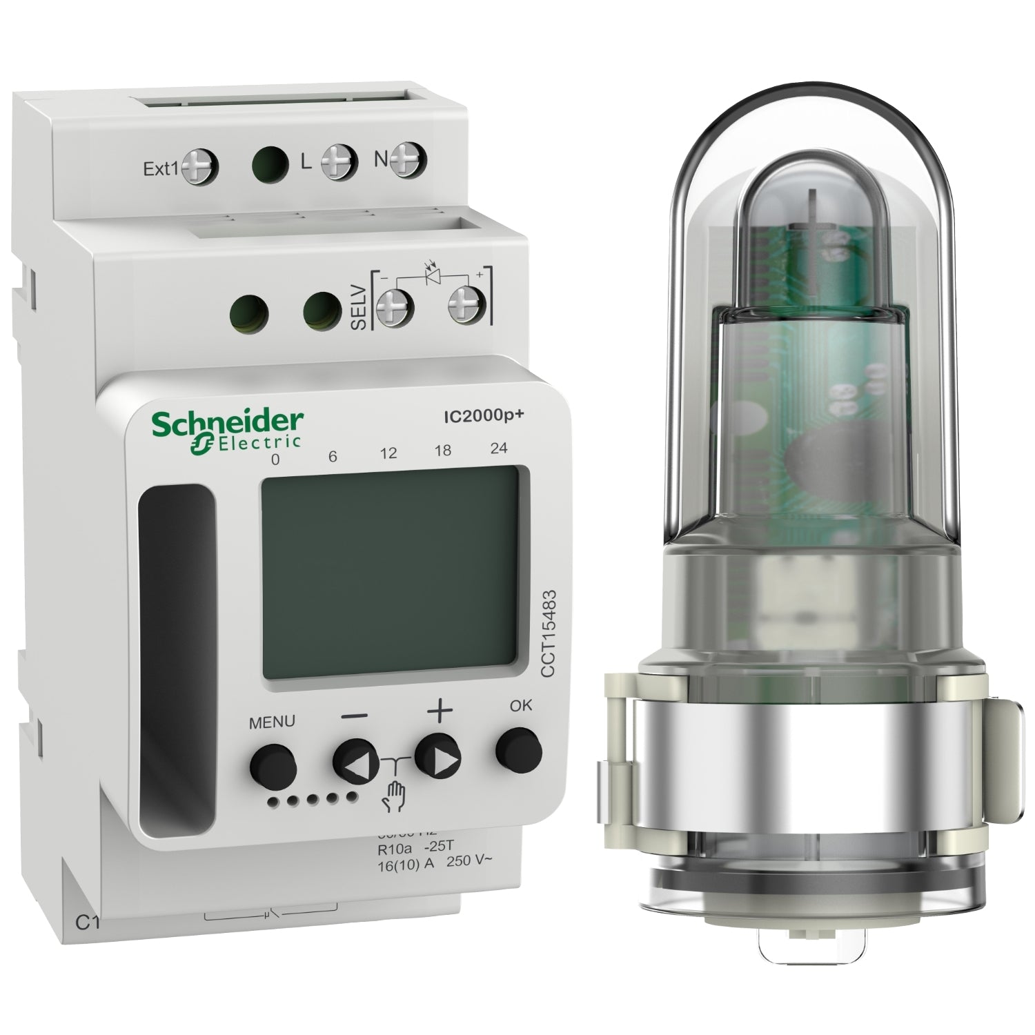 CCT15483 - Interruptor crepuscular programable IC 2000P Schneider