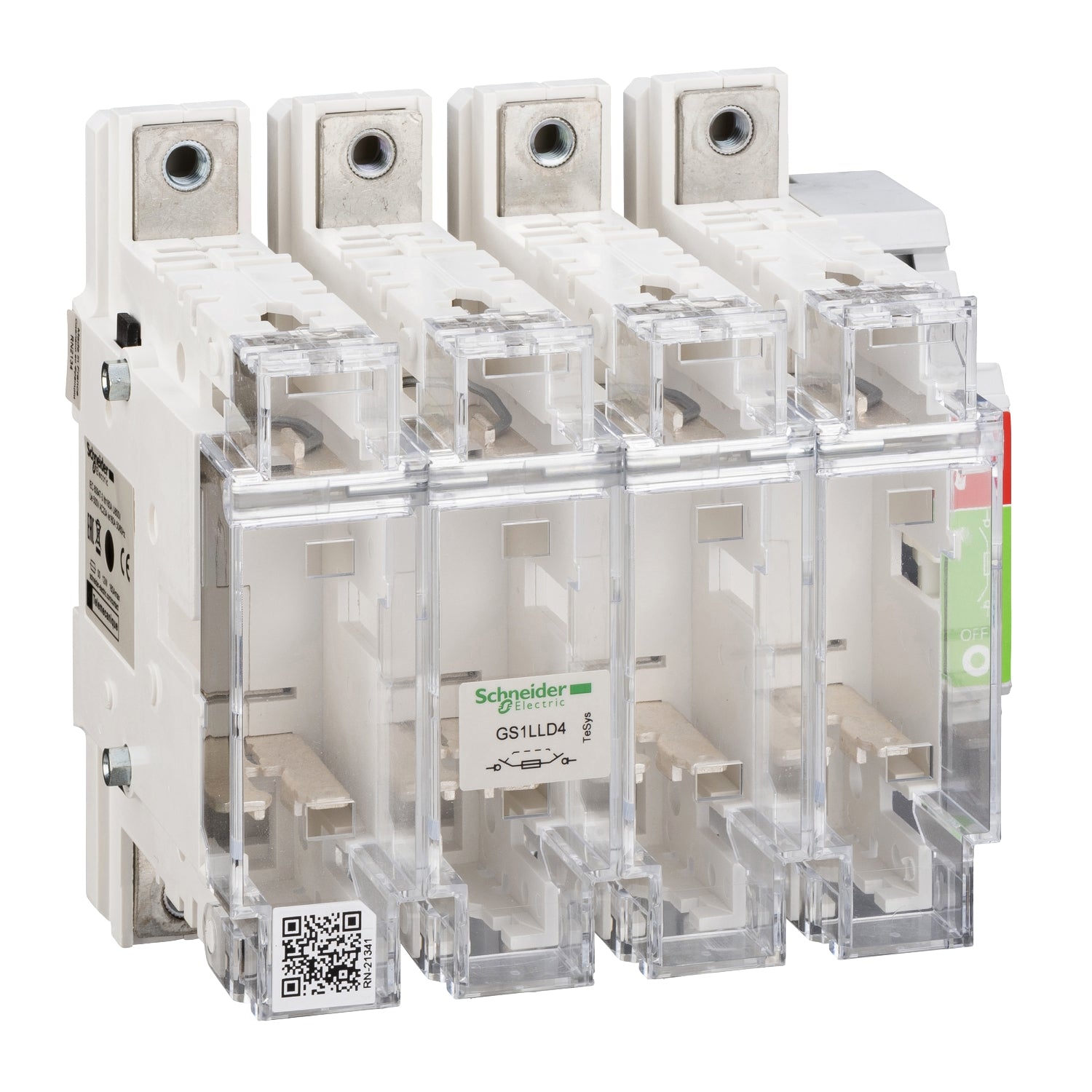 GS1LLD4 - Interruptor Seccionador portafusibles TeSys GS 4P  160A tamaño fusible 00