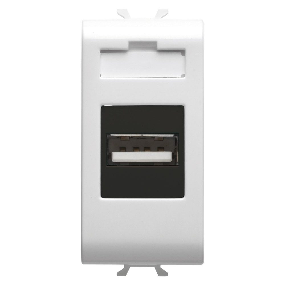 GW10459 - Toma usb - 1 módulo - blanco brillante - chorusmart Gewiss