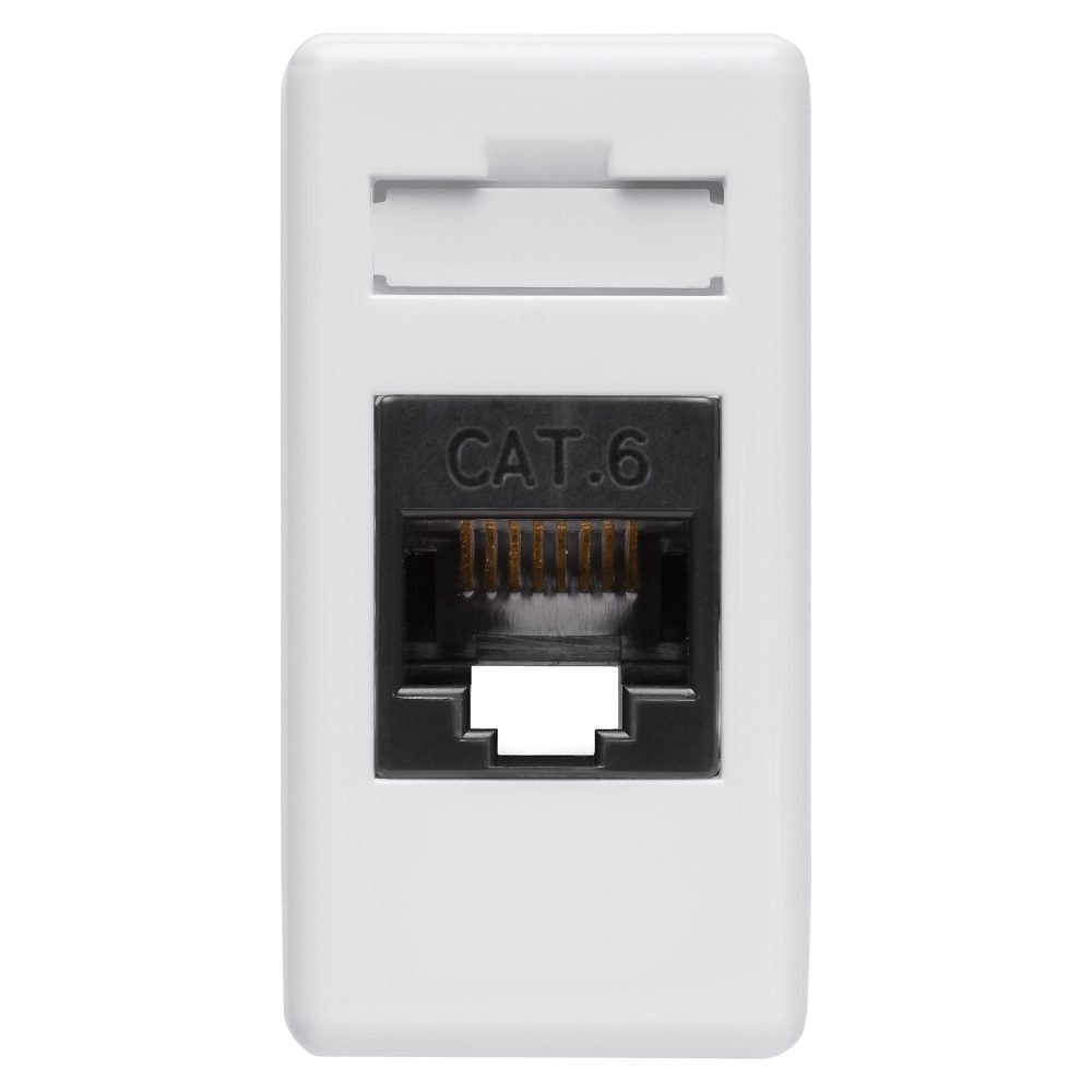 GW20685 - Base rj45 - 4 pares - categoria 6 - utp - toolless - 1 módulo - system white Gewiss