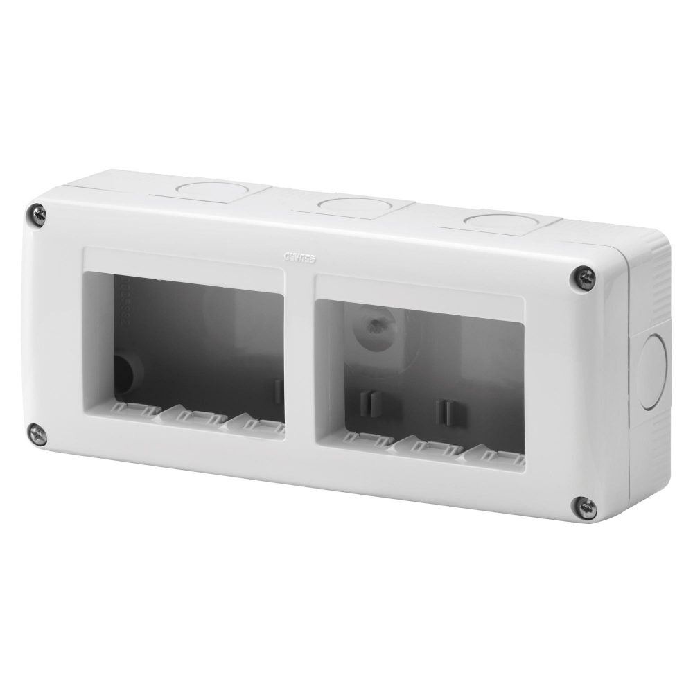 GW27005 - Contenedor para aparatos system - protegido - 6 módulos - módulo 3x2 Gewiss