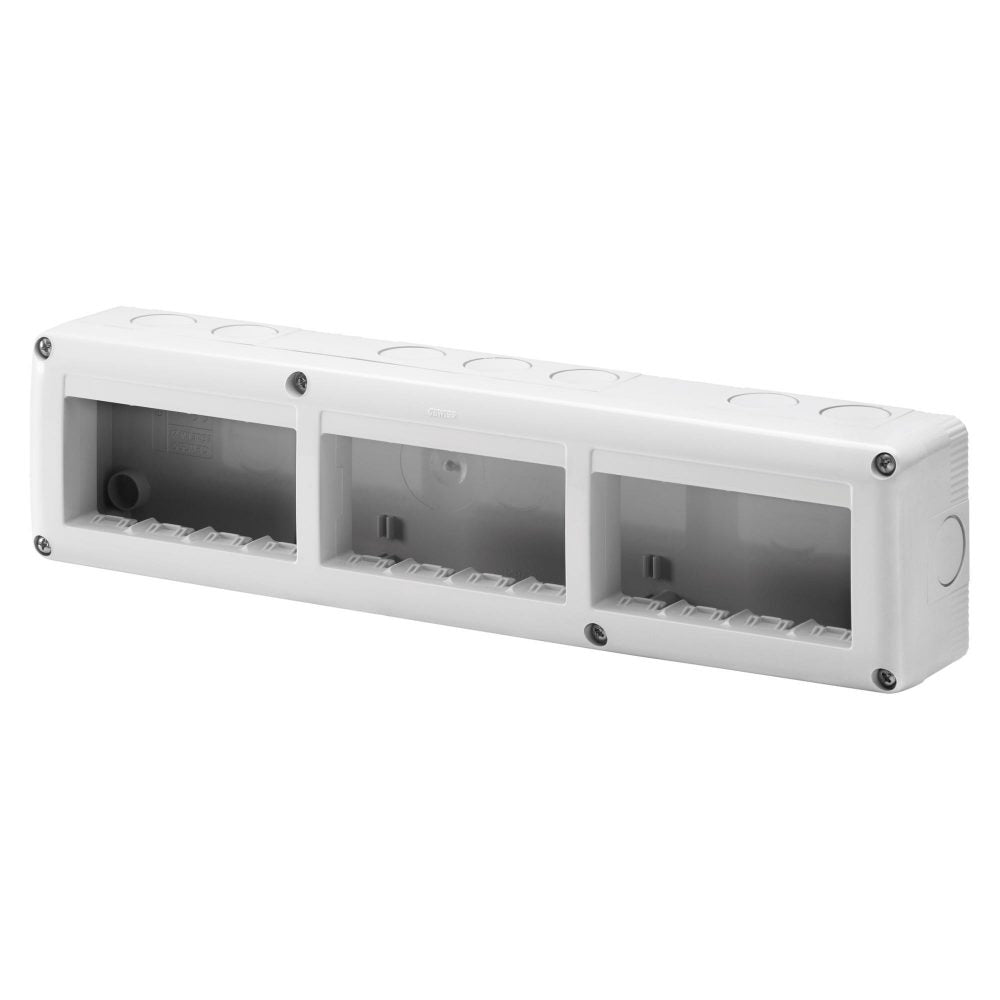GW27007 - Contenedor para aparatos system - protegido - 12 módulos - módulo 4x3 Gewiss