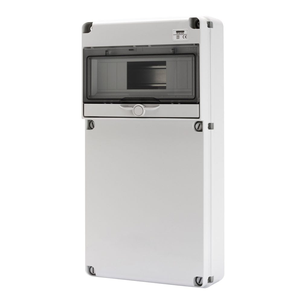 GW68002N - Cuadro eléctrico estanco Q-din 10 módulos - tapa ciega - ip65 Gewiss