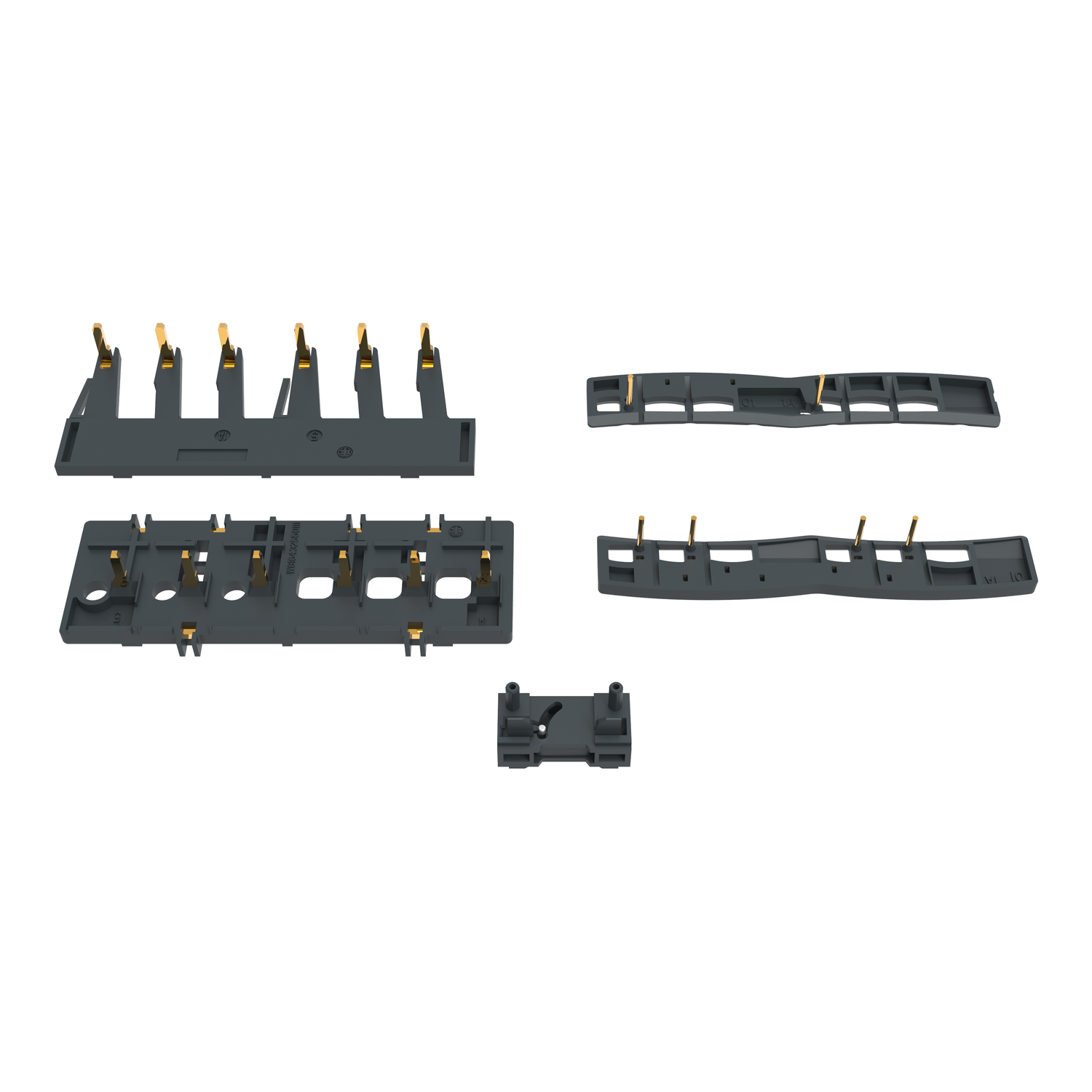 LAD9R1V - Kit para montar contactores inversores 3P LC1D09-D38 con terminales de borne atornillado con enclavamiento eléctrico Schneider
