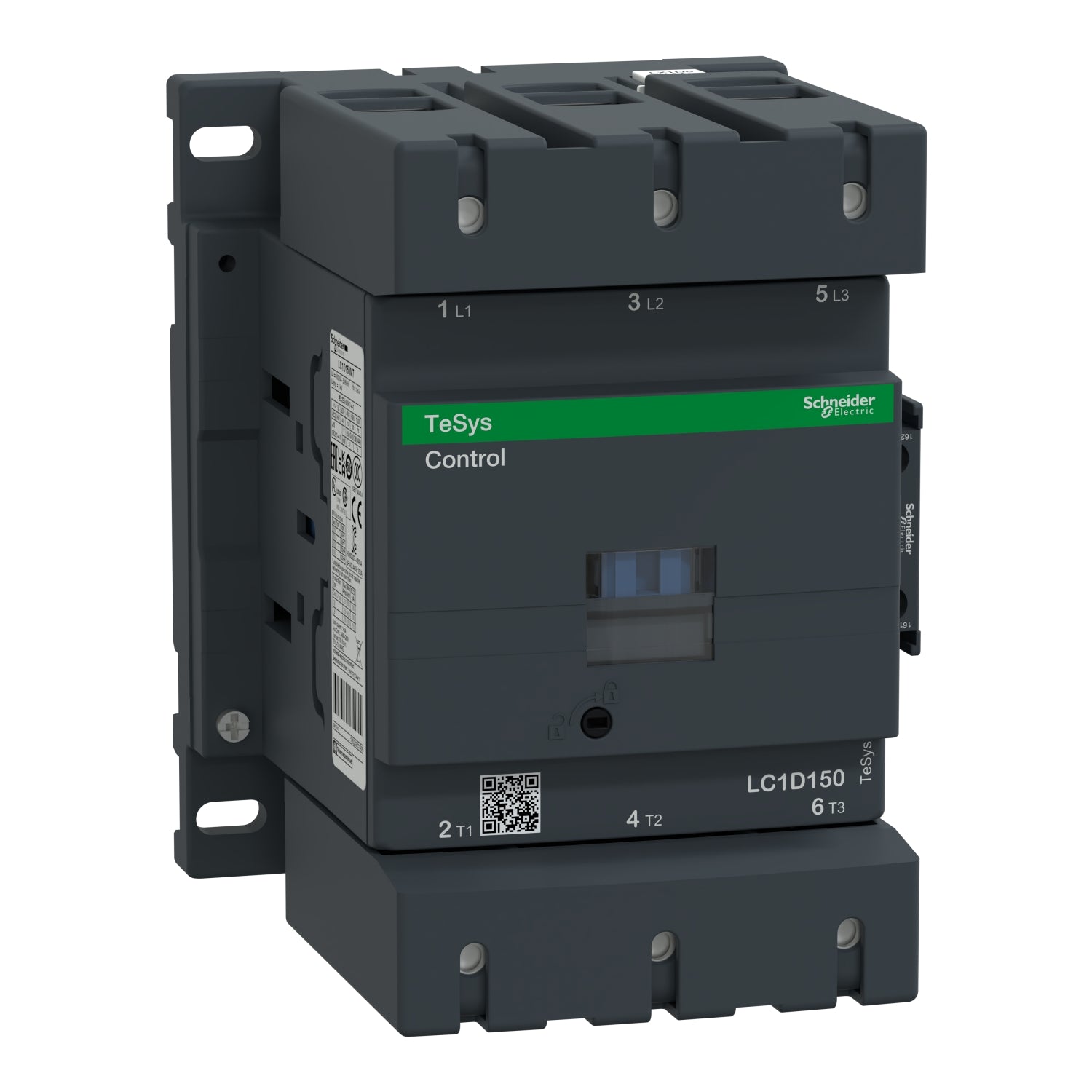 LC1D150P7 - Contactor Tesys D - 3P(3 NA) - AC-3 - <= 440 V 150 A - 230 V CA 50/60 Hz bob Schneider