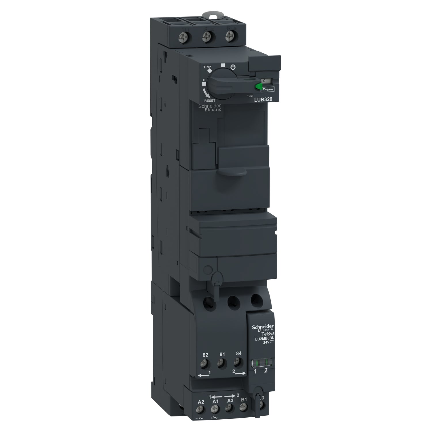 LU2B32BL - Base inversora TeSys U 3P 32A 690V bobina 24V CC Schneider