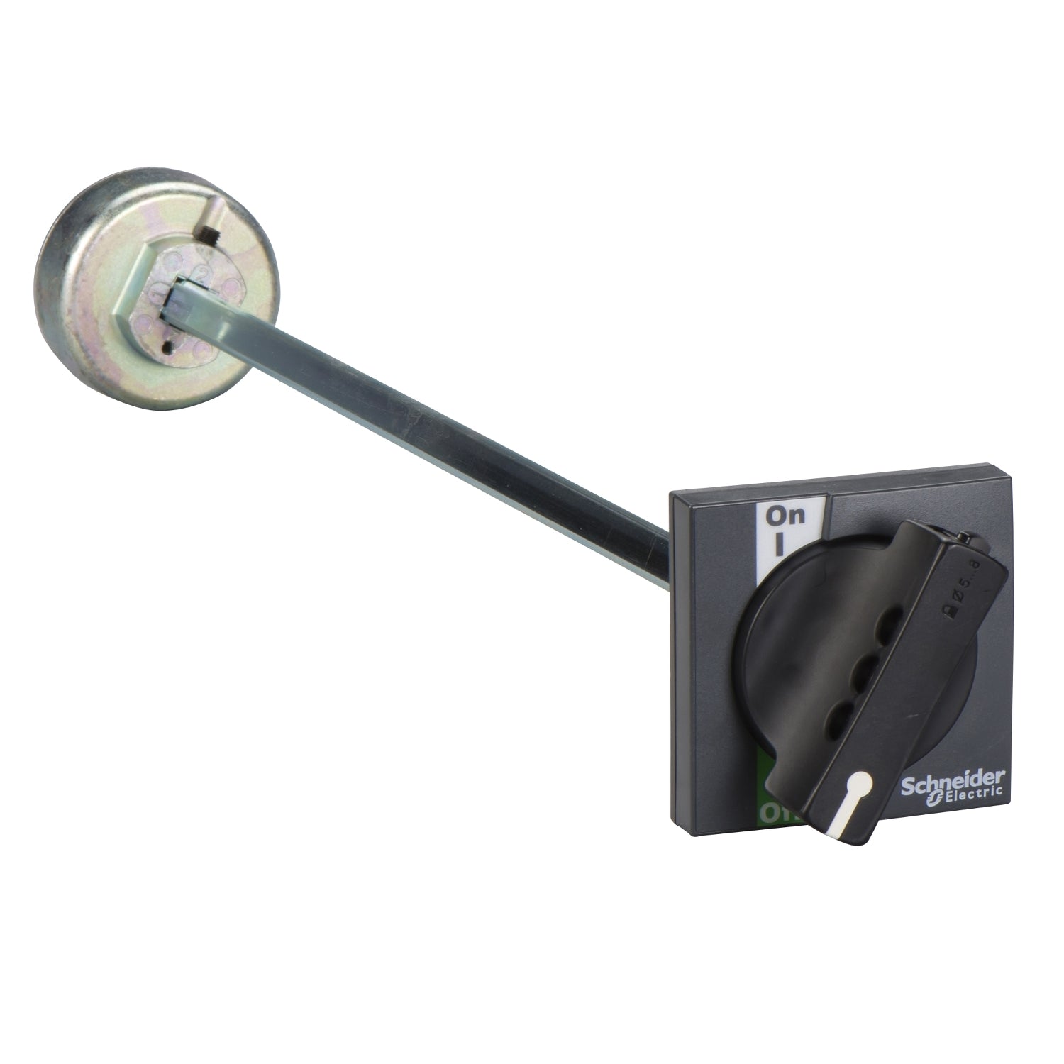 LV431050 - Mando giratorio frontal prolongado - negro - para INS250 e INV100…250 Schneider