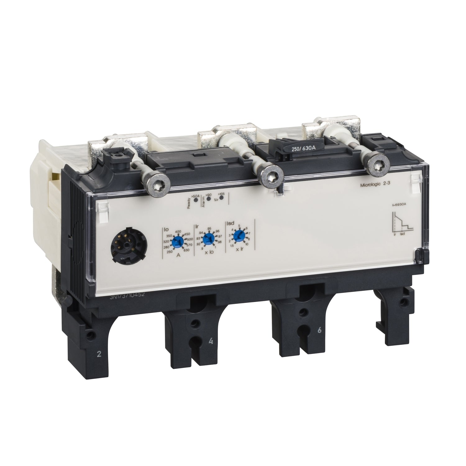 LV432080 - Unidad de Control Caja Moldeada ComPacT NSX630 3P3R 630A Micrologic 2.3 Schneider