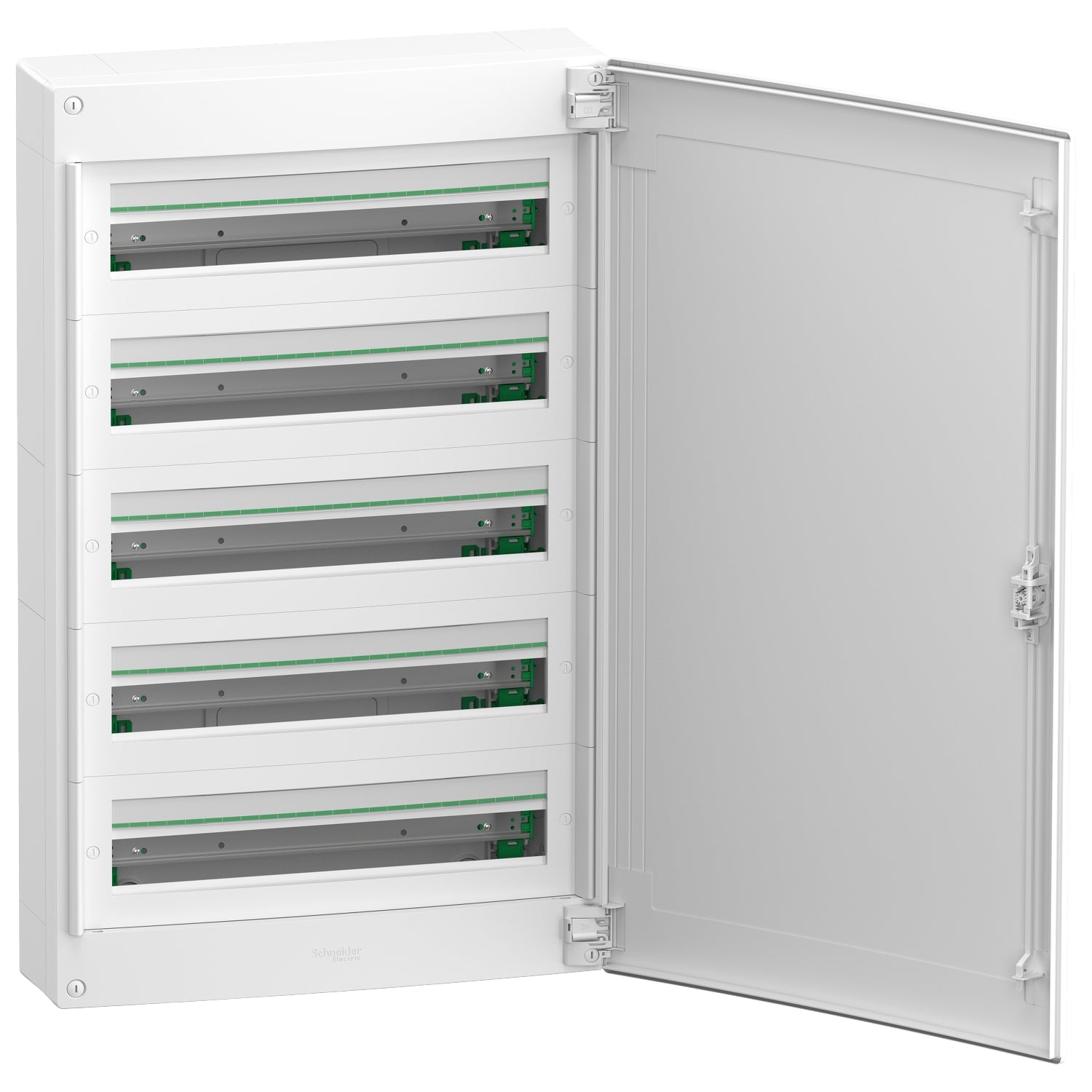 LVSXL524 - Cuadro eléctrico superficie PrismaSeT XS 5 Filas x 24 Módulos + Puerta Blanca Schneider