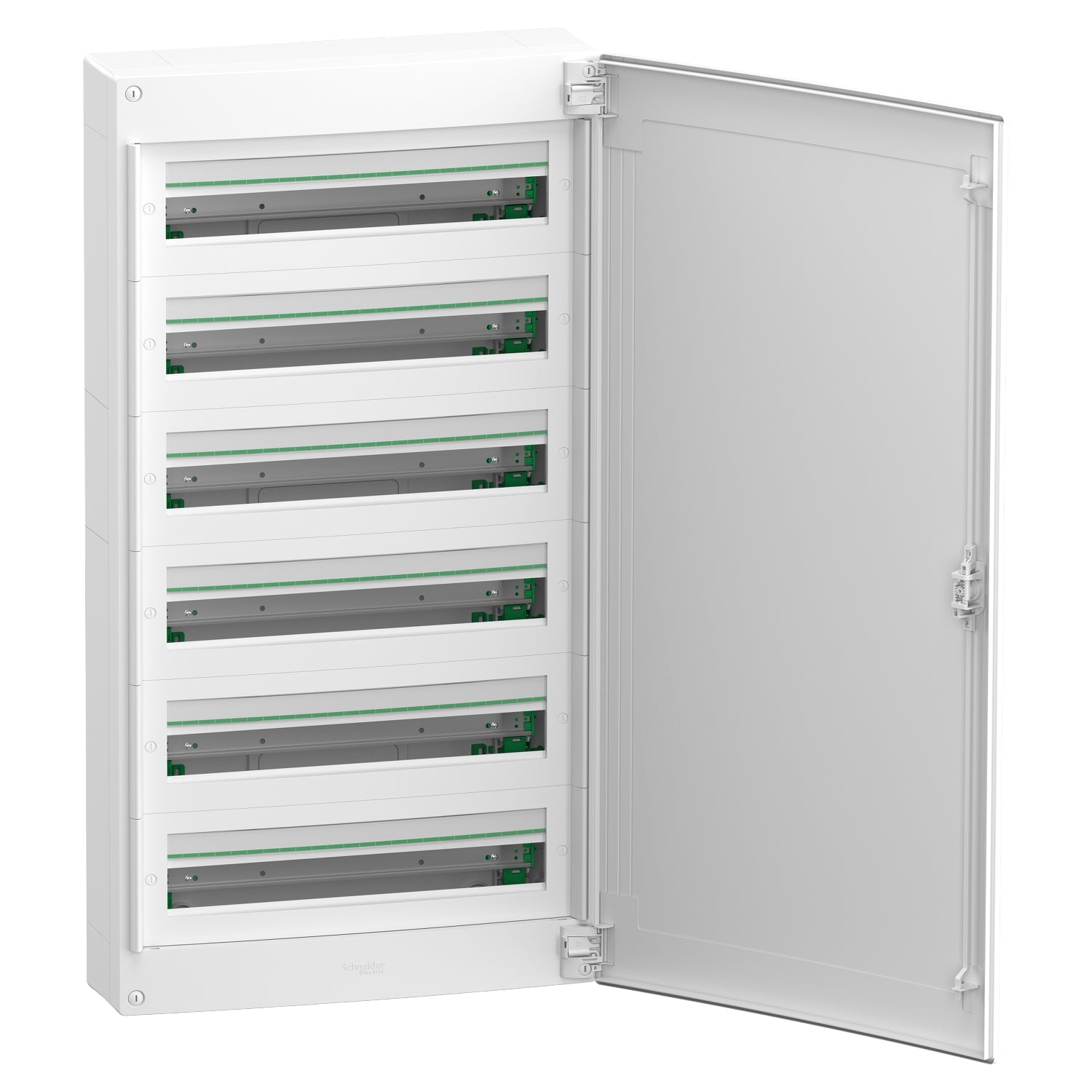 LVSXL624 - Cuadro eléctrico superficie PrismaSeT XS 6 Filas x 24 Módulos + Puerta Blanca Schneider