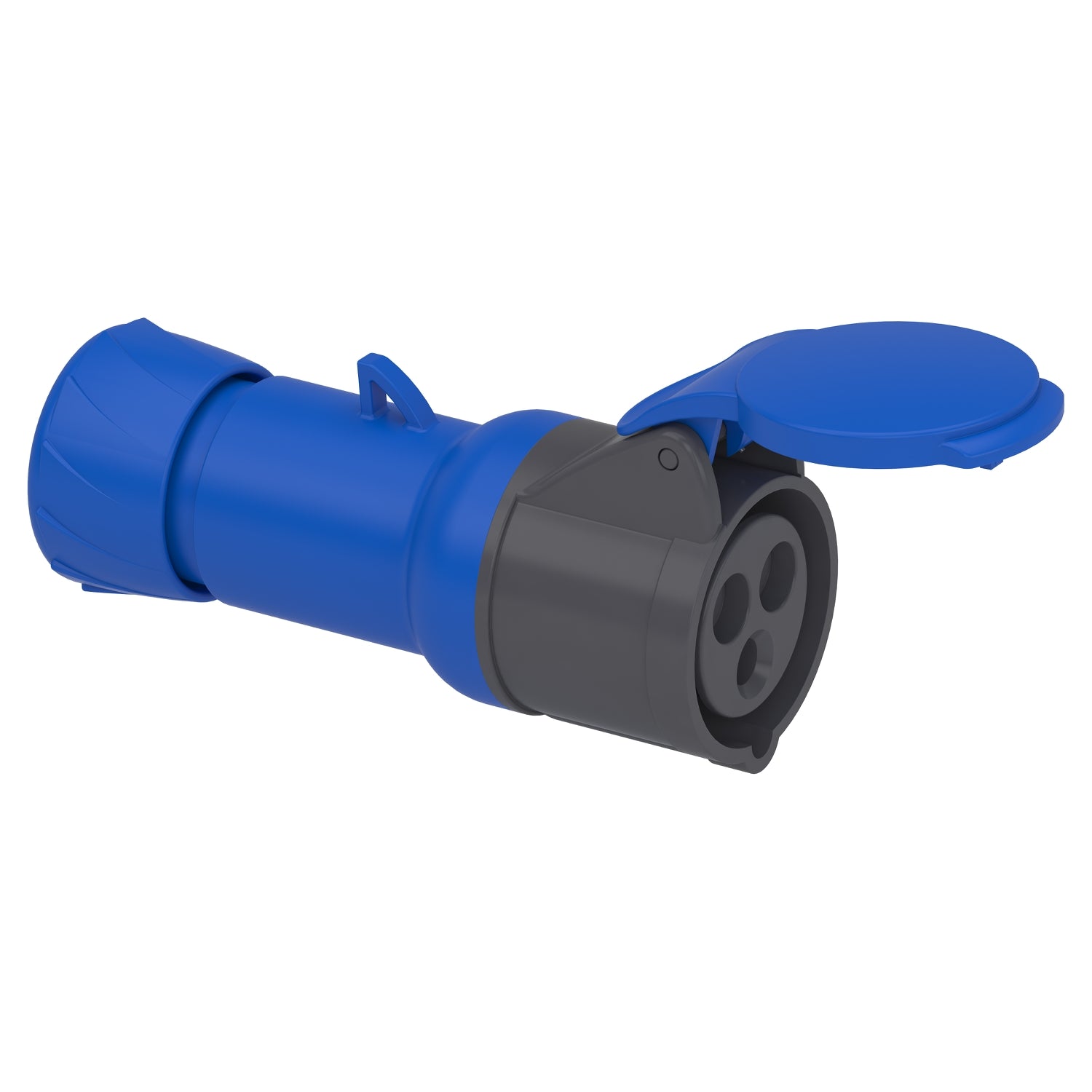 PKF16M423 - PratiKa wander socket - straight - 16 A - 2P + E - 200...250 V AC - IP44 Schneider