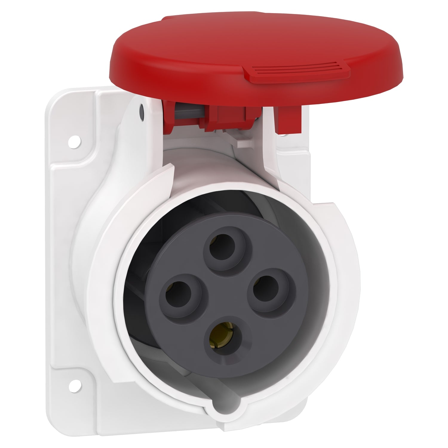 PKY16G434 - Clavija de panel recta PK Patrika conexión 16 A IP67 380 V 3P+T 50-60 Hz Schneider