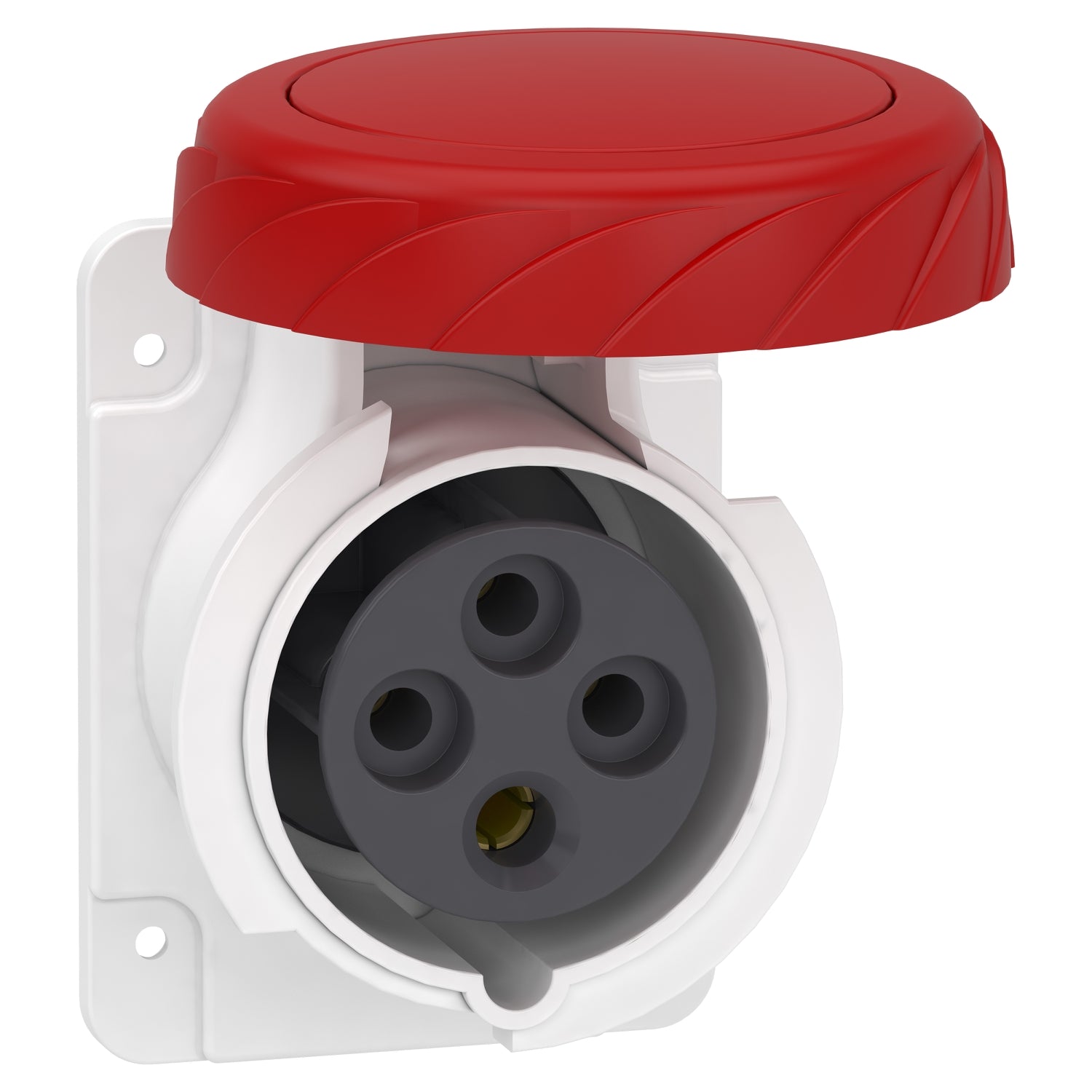 PKY16G734 - Clavija de panel recta PK Patrika conexión 16 A IP67 380 V 3P+T 50-60 Hz Schneider