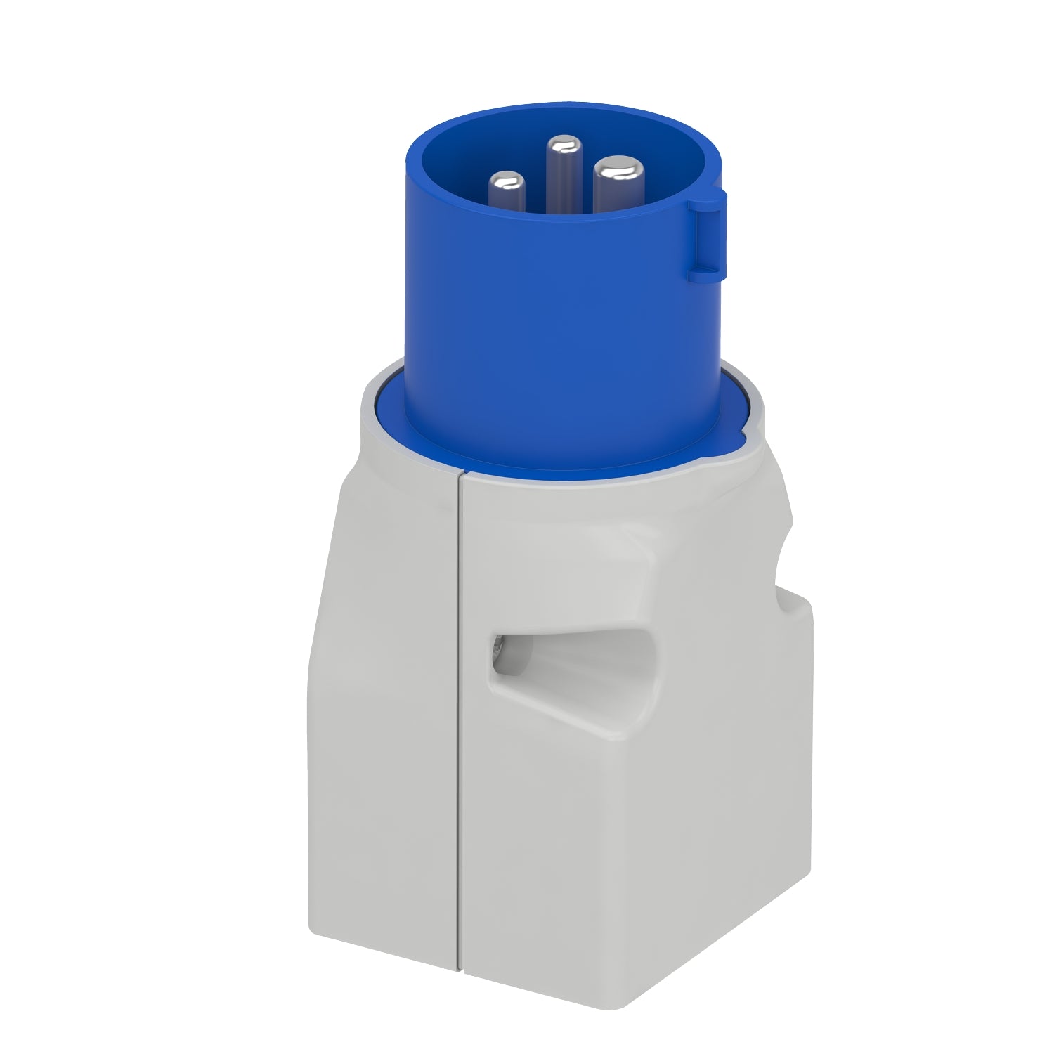 PKZA203 - Adaptador de sistema Pratika2P+T 16 A Toma shcuko Clavija IEC 60309 230 V Schneider