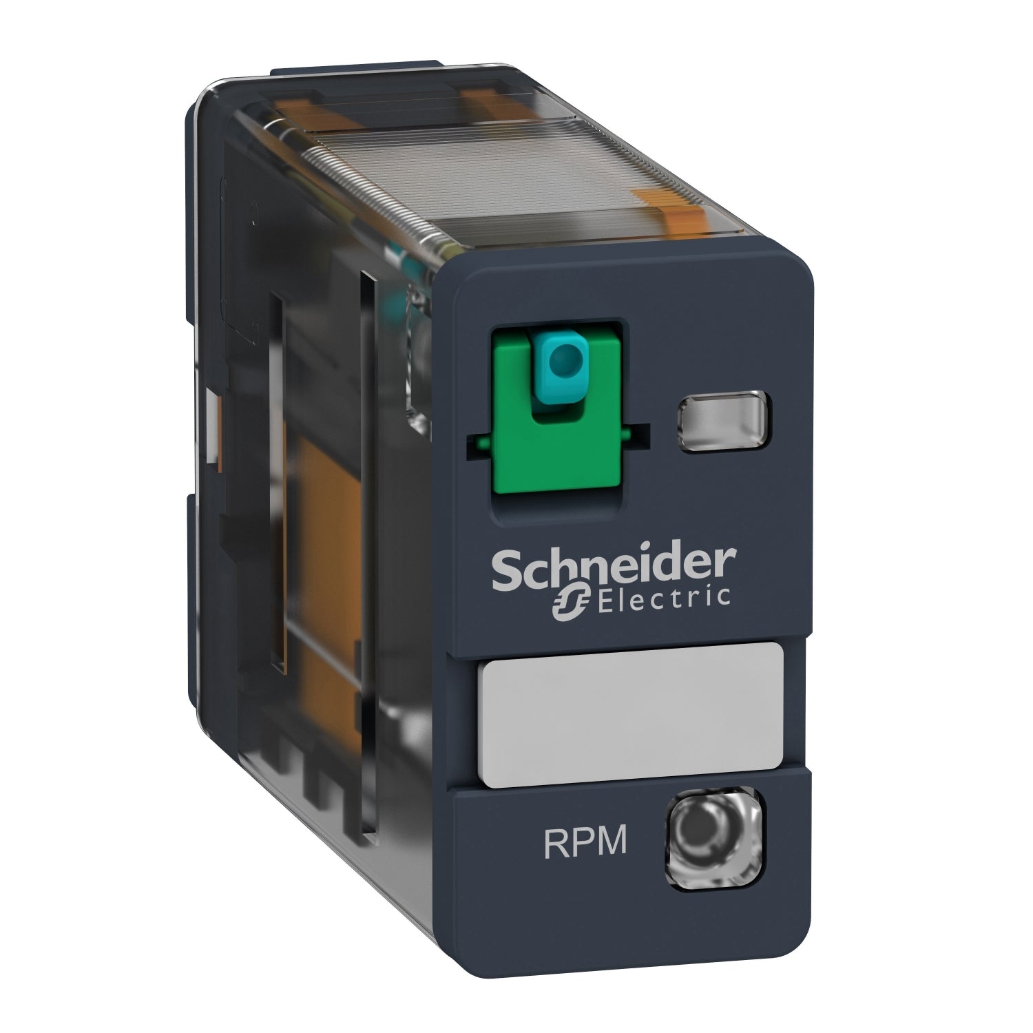 RPM12BD - Relé Electromecánico de potencia enchufable 15A 1 NANC con led 24V CC Schneider