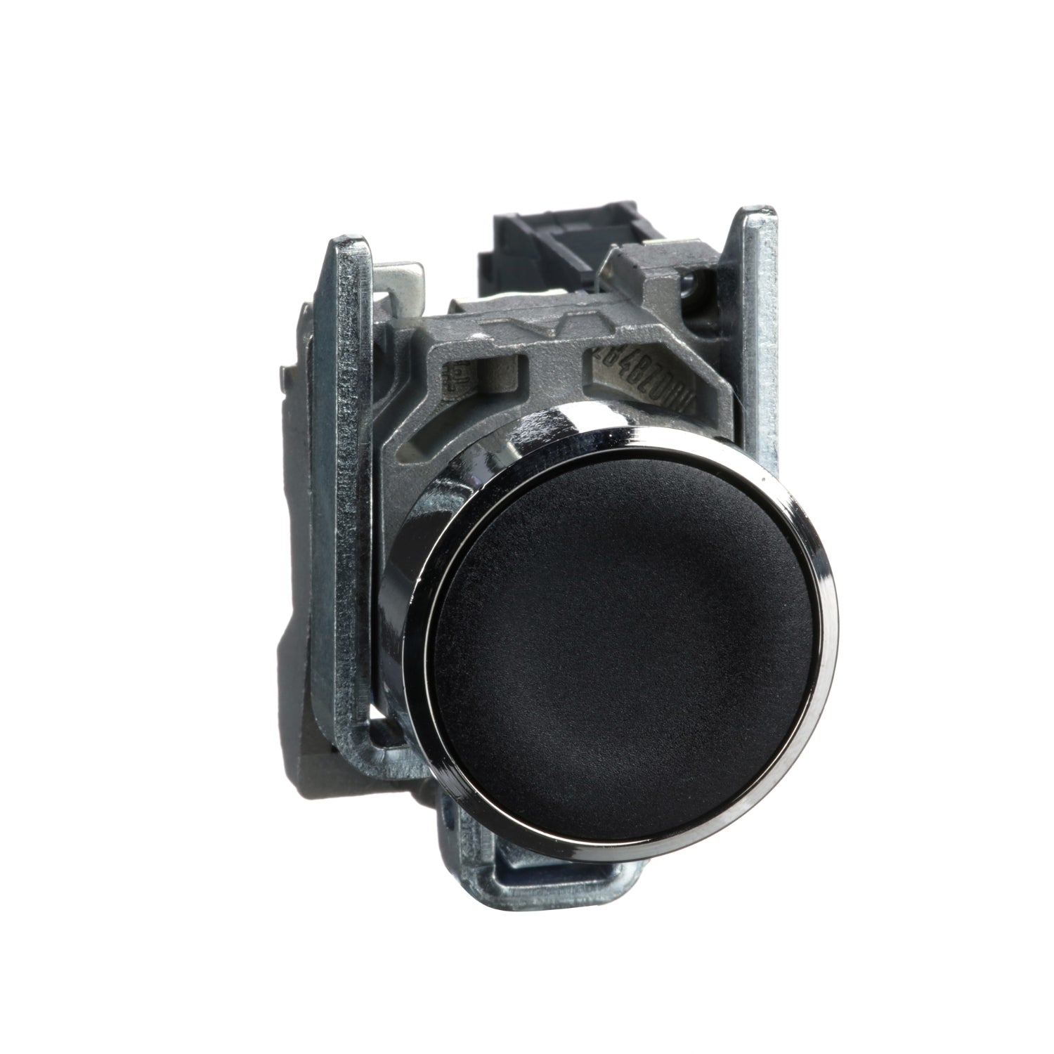 XB4BA21 - Cuerpo pulsador rasante Harmony XB4 - normalmente abierto negro Schneider
