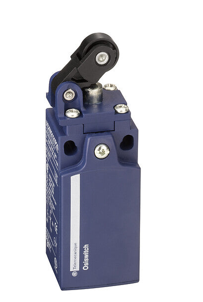 XCKN2121P20 - Interruptor de límite XCKN, palanca de rodillo de plástico termoplástico con pulsador horizontal, 1NC+1 NO, acción rápida, M20 Telemecanique