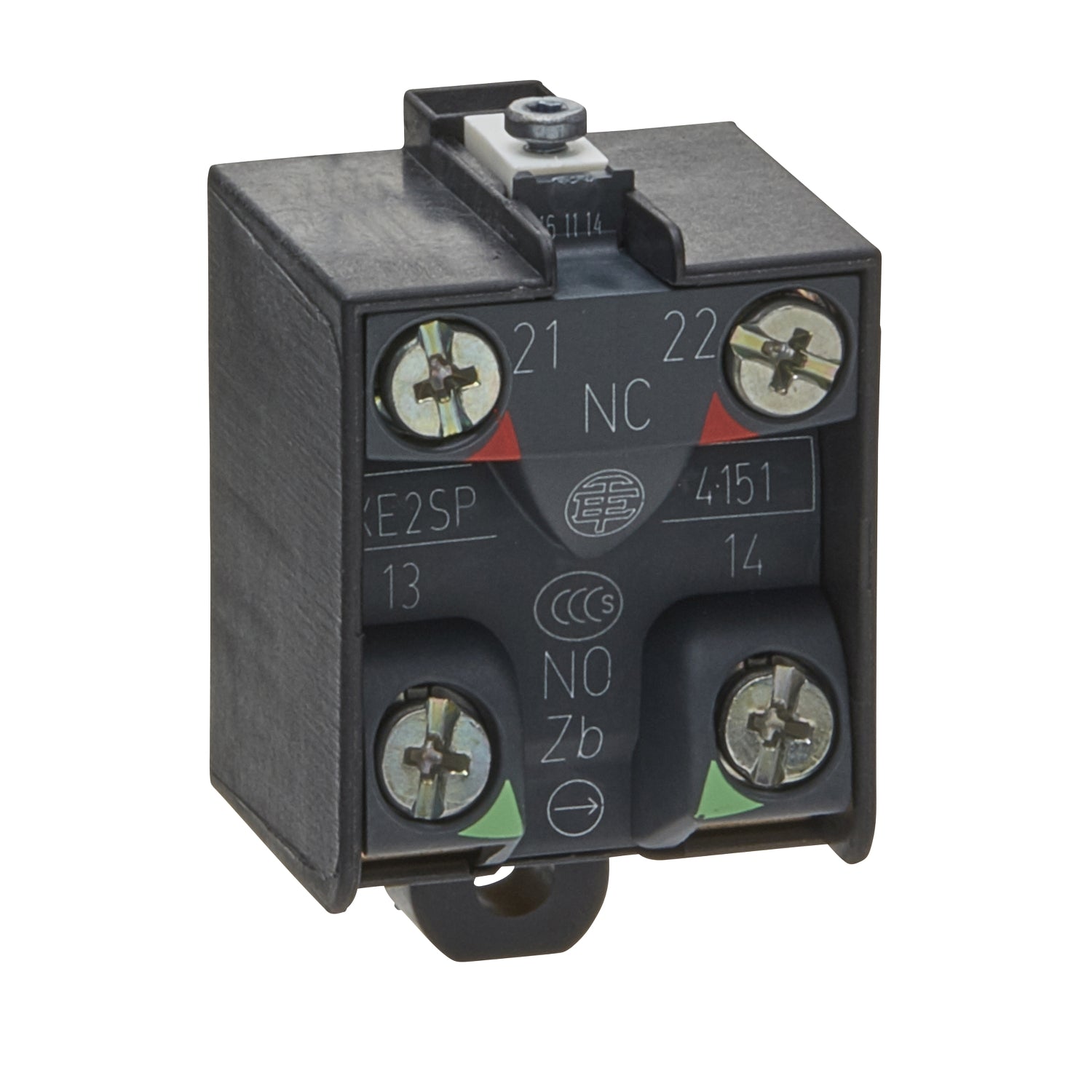XE2SP4151 - Bloque de contactos acción rápida para interruptor de pie de 1 o 2 pasos 1 NA + 1 NC Schneider
