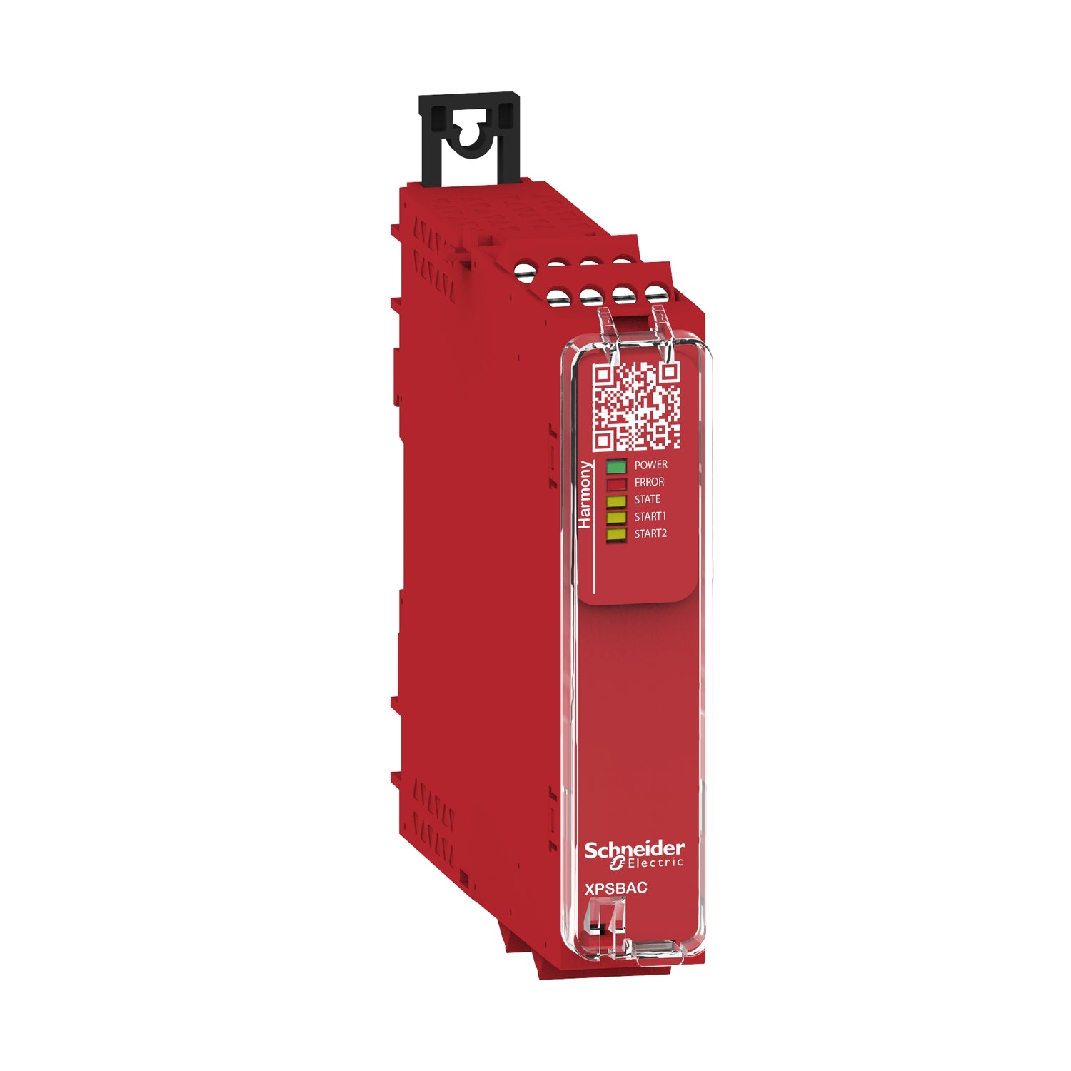 XPSBAC14AP - Relé de seguridad Estop or guard conectado a terminales de suministro 24V CA/CC sin entradas tornillo Schneider