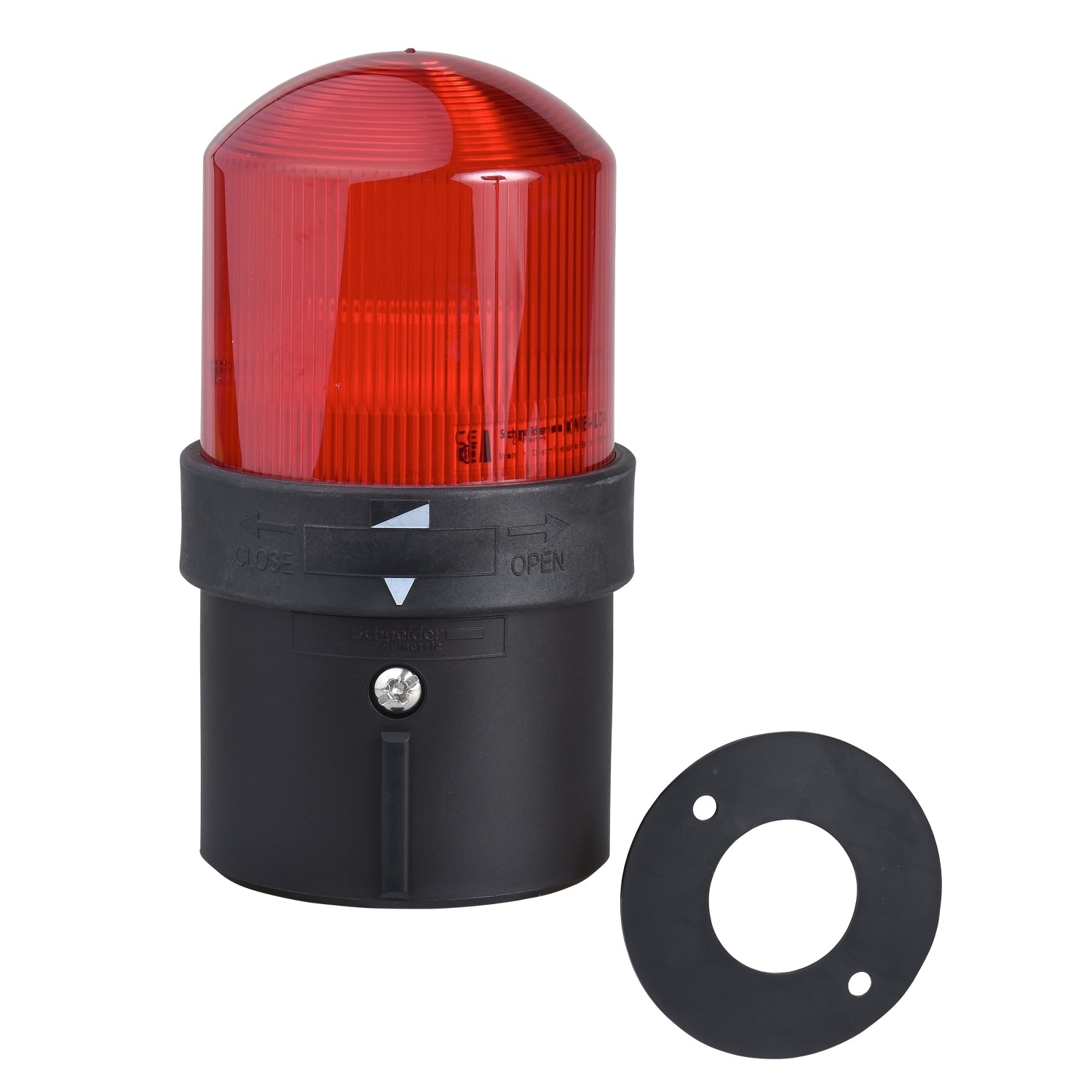 XVBL0B4 - Baliza luminosa xvb roja fija - led incorporado - 24 v ca cc - ip 65 Schneider